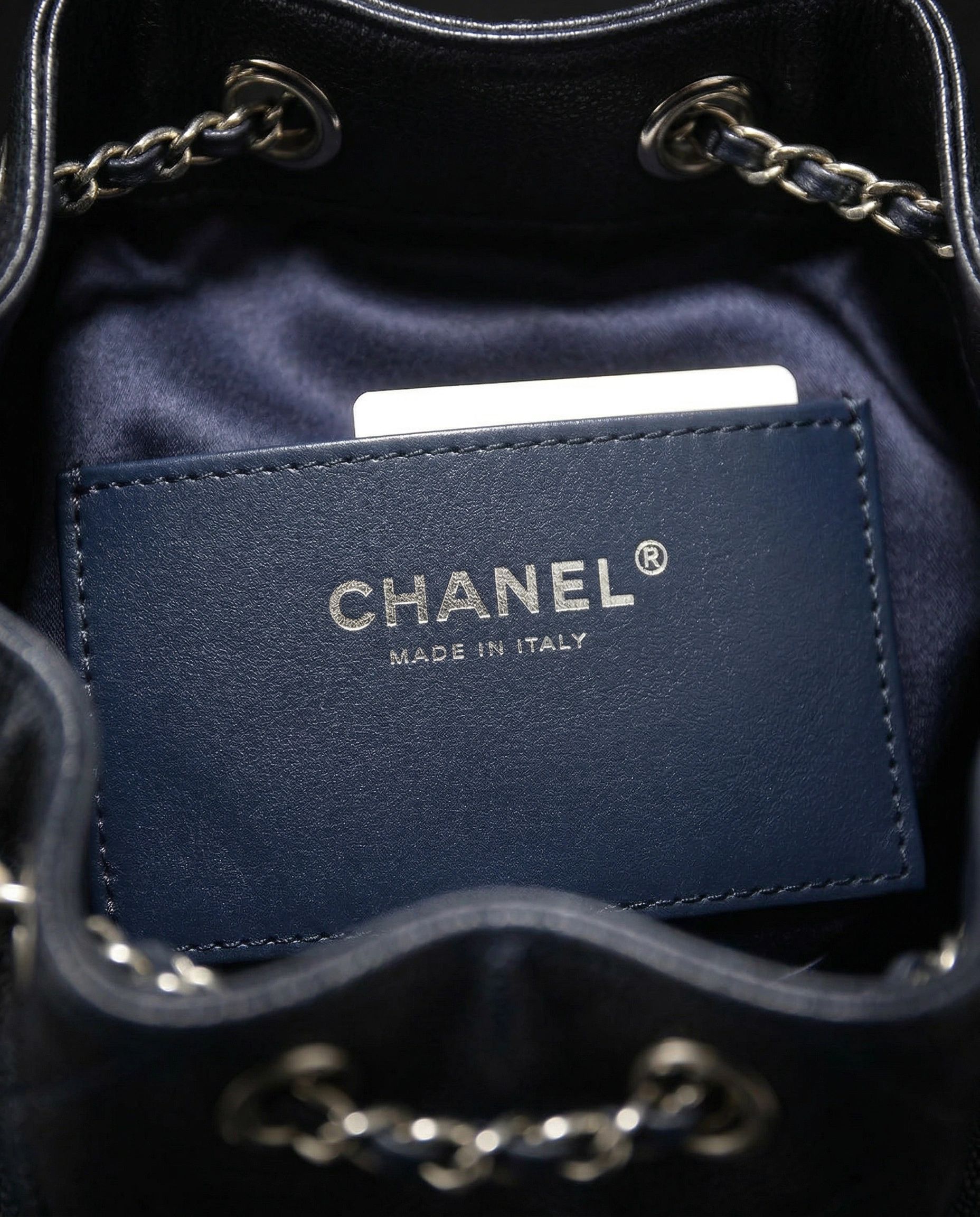 Chanel 25 Hobo Bag Mini Caviar Black Palladium Hardware