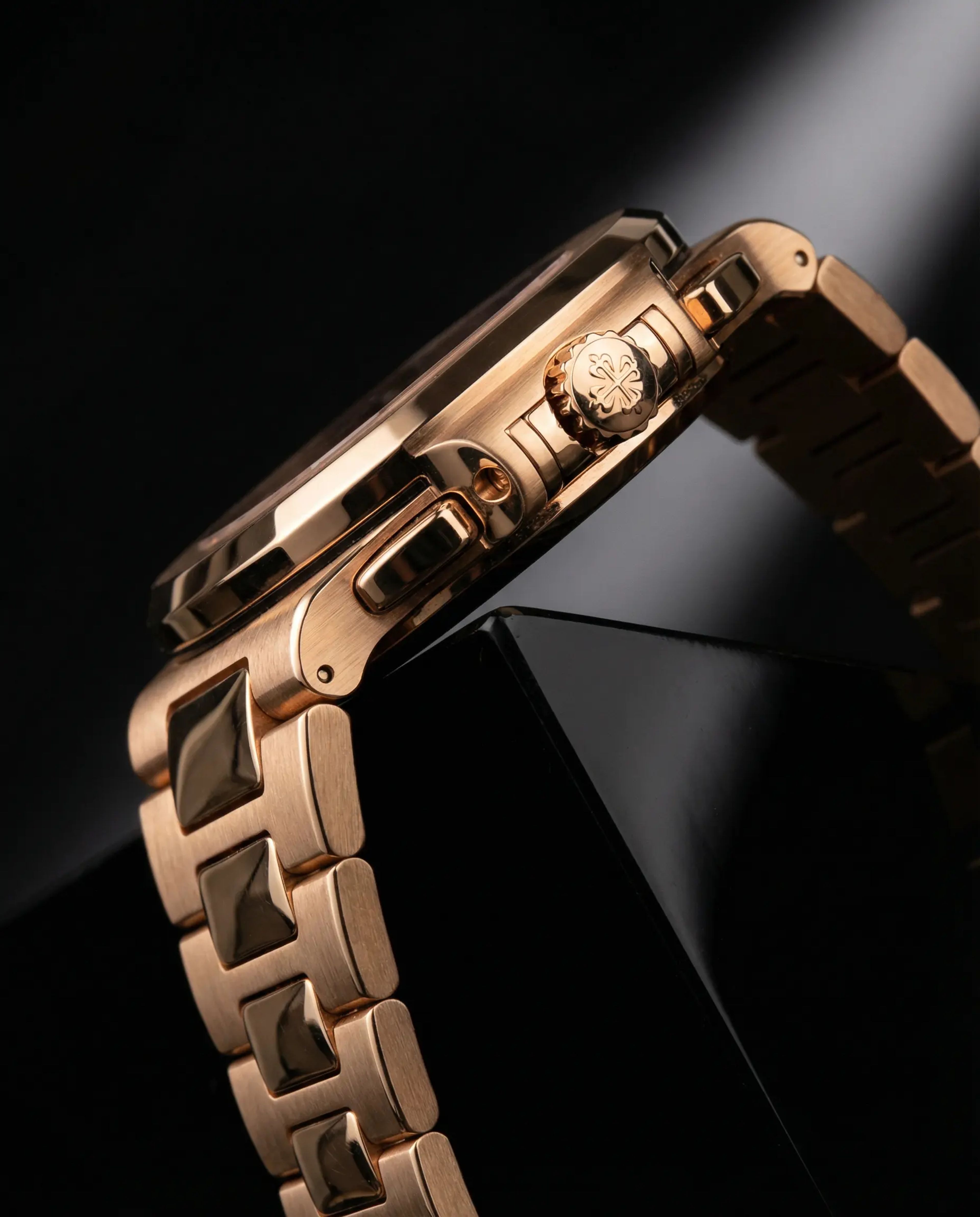 Patek Philippe Nautilus Travel Time Chronograph Rose Gold