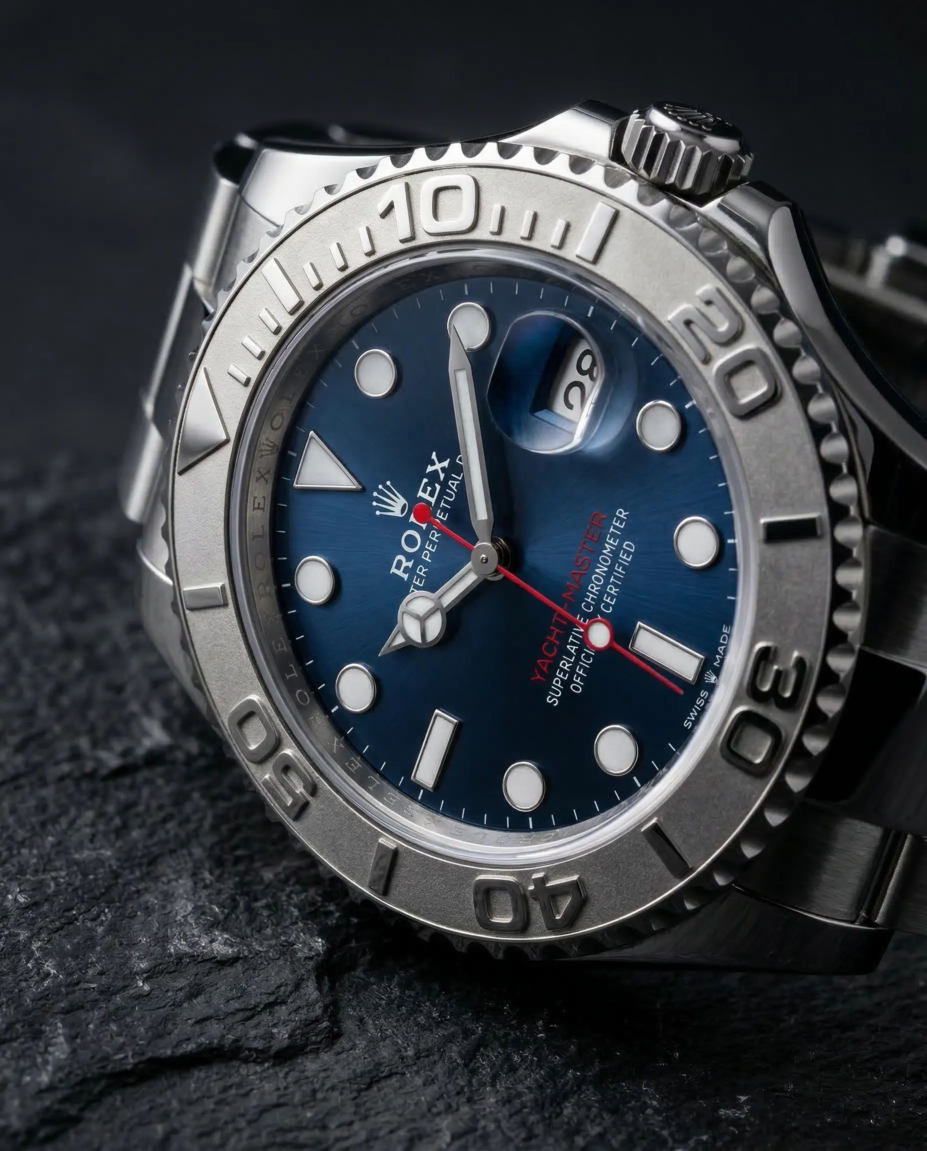 Rolex Yacht-Master 40 Steel Platinum