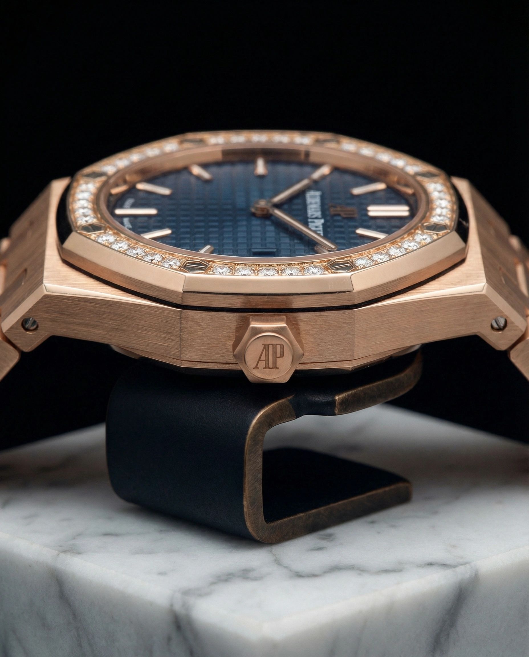 Audemars Piguet Royal Oak Quartz Diamond Rose Gold