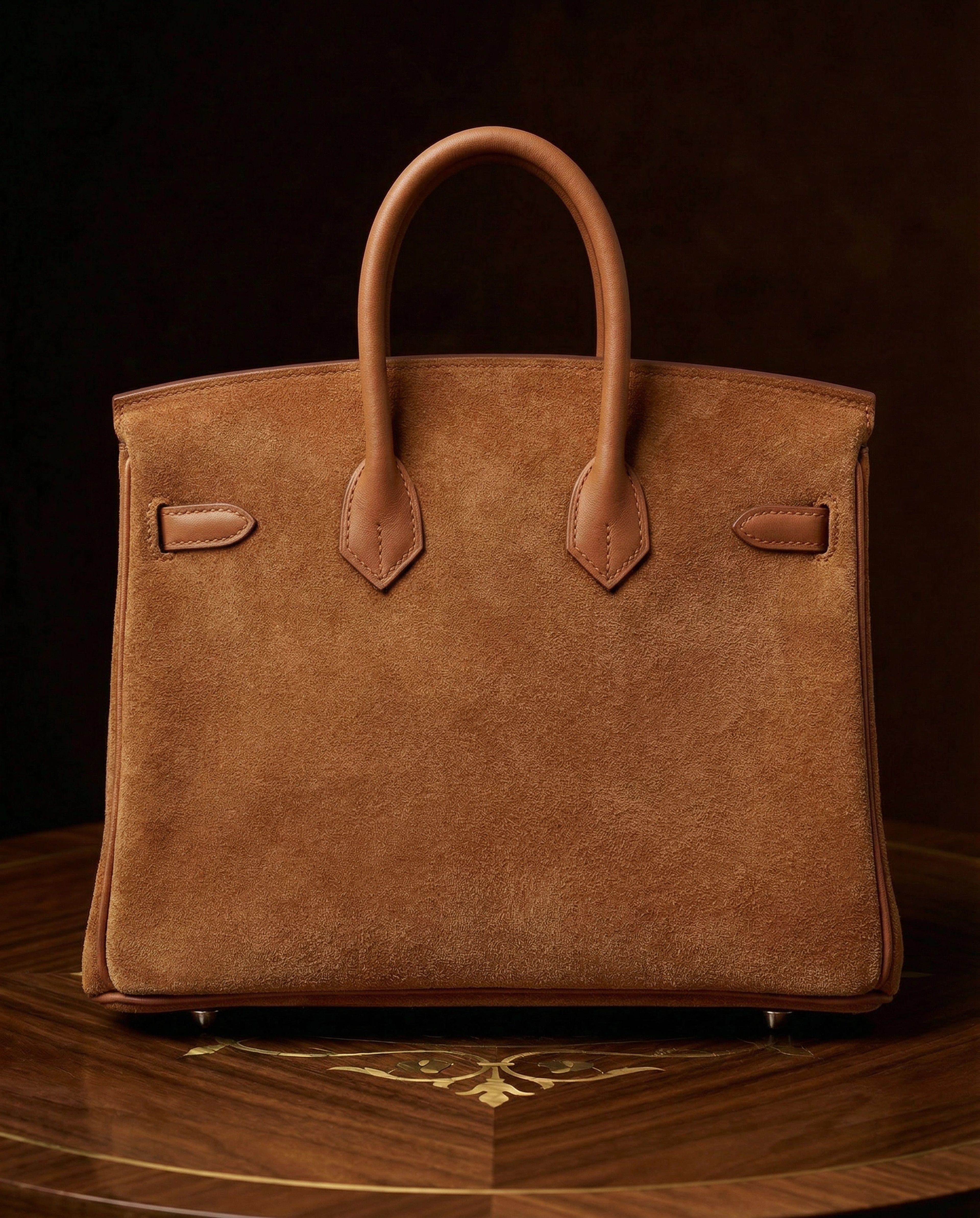 Hermès Birkin 25 Chamois Grizzly and Gold Swift Gold Hardware