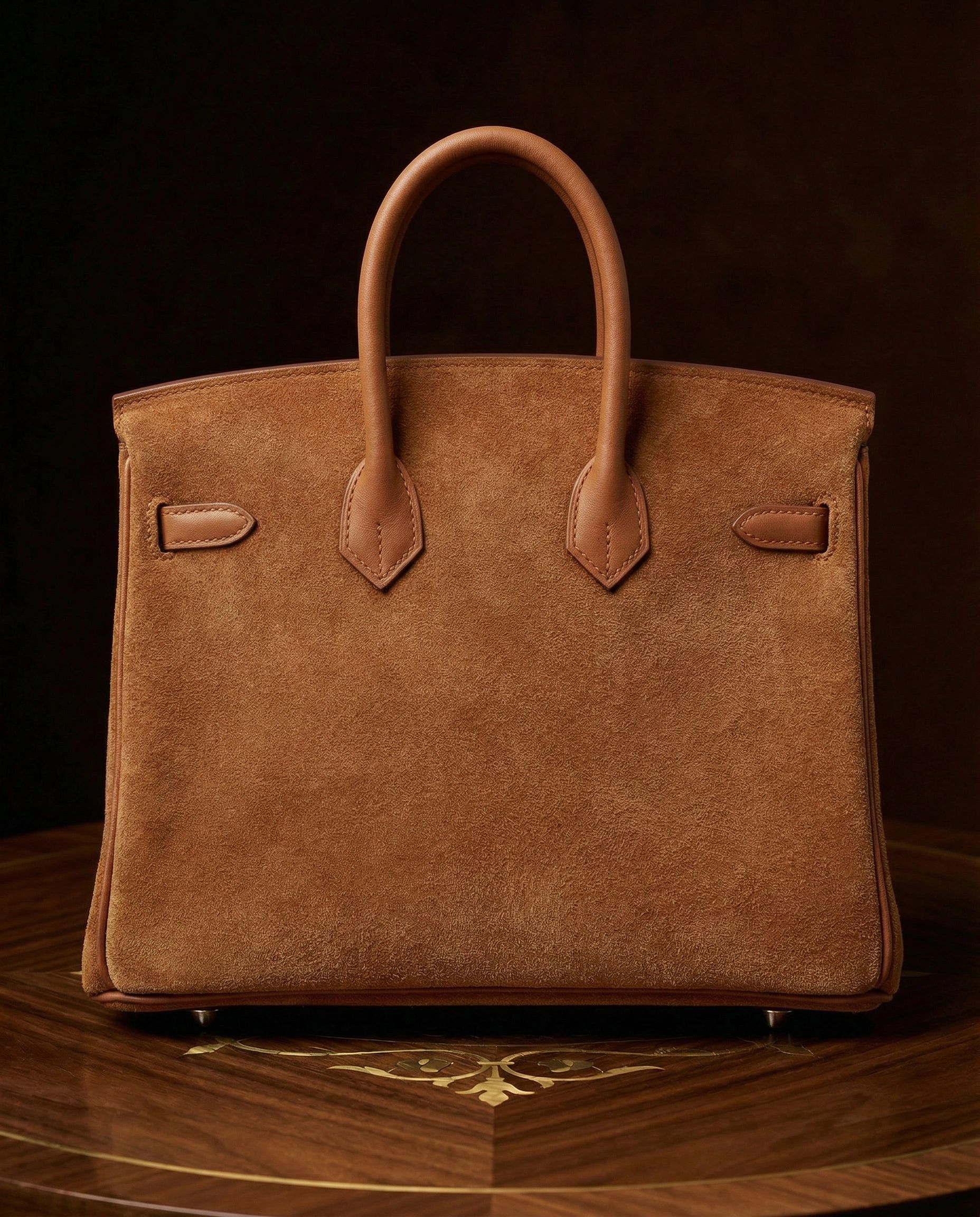Hermès Birkin 25 Chamois Grizzly and Gold Swift Gold Hardware