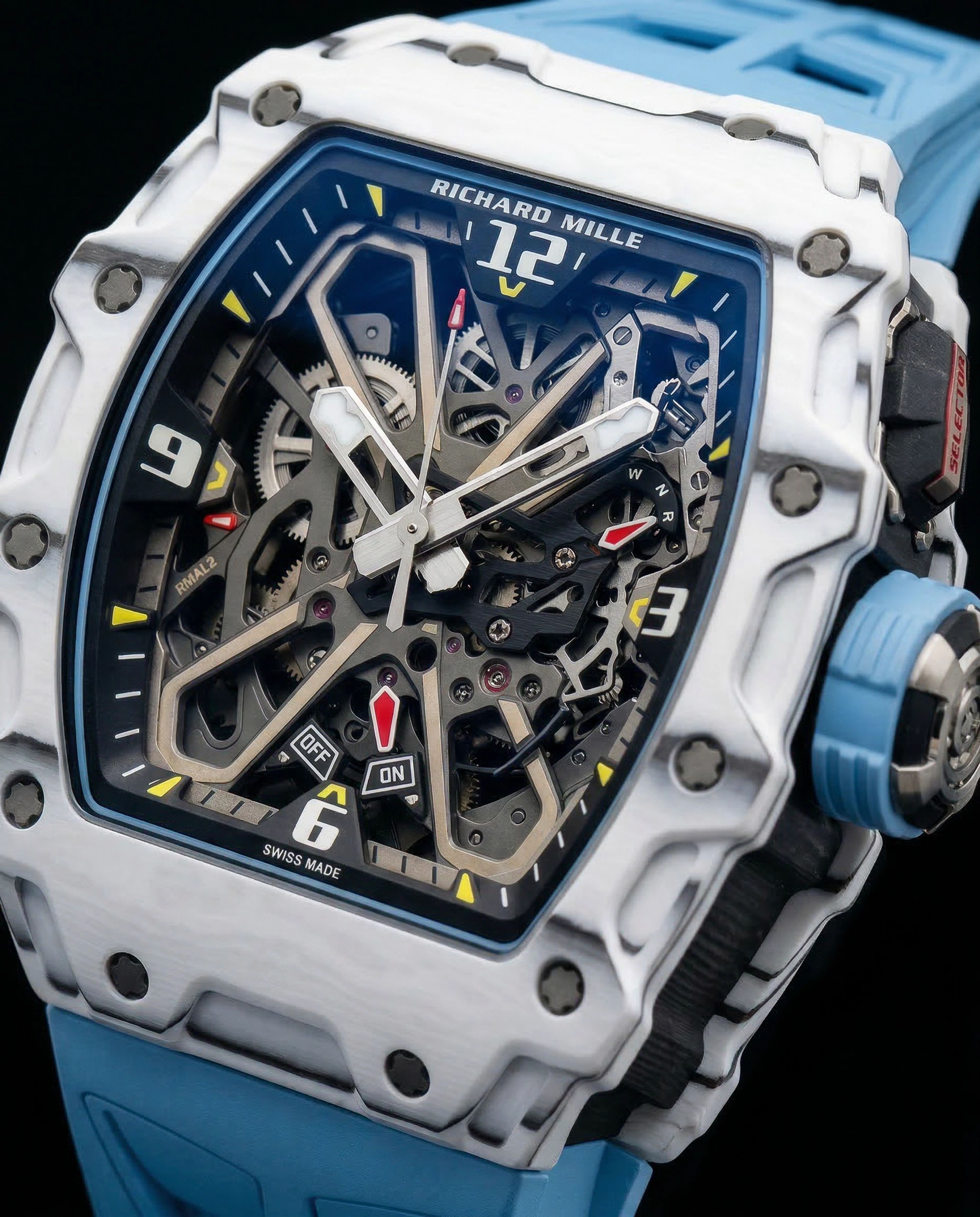 Richard Mille RM 35-03 Rafael Nadal White Carbon TPT