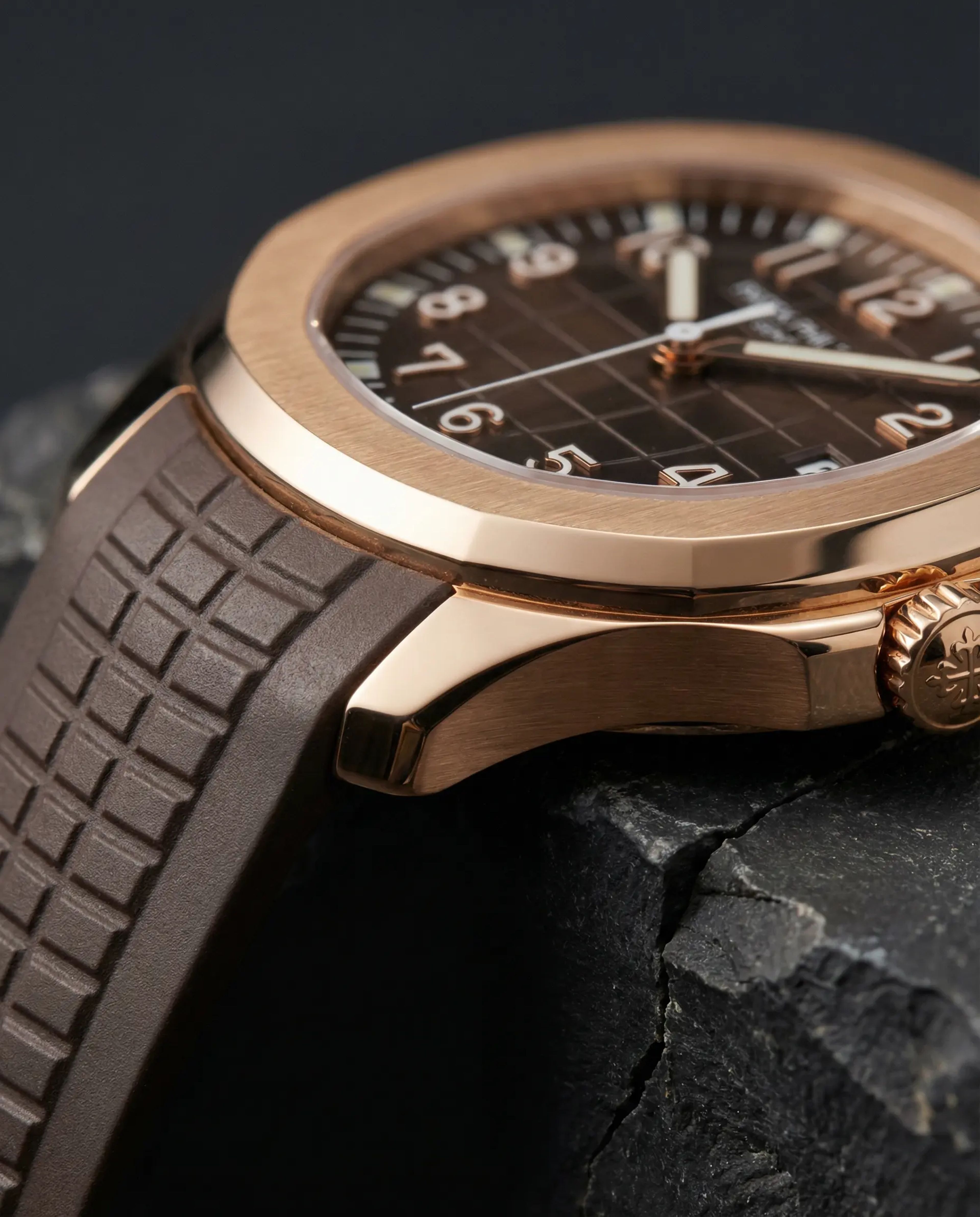 Patek Philippe Aquanaut Rose Gold Brown Dial