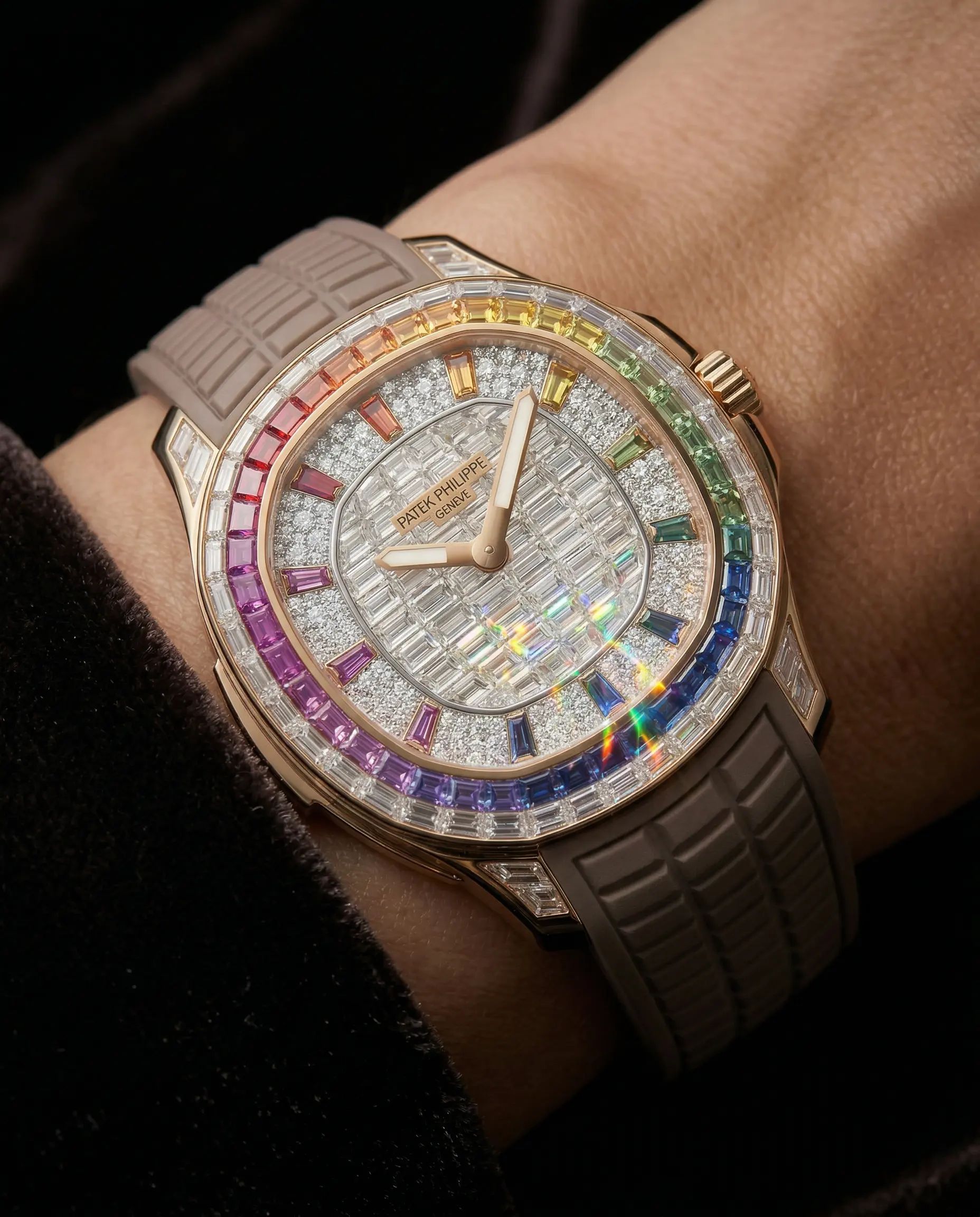 Patek Philippe Aquanaut Luce Rainbow Minute Repeater