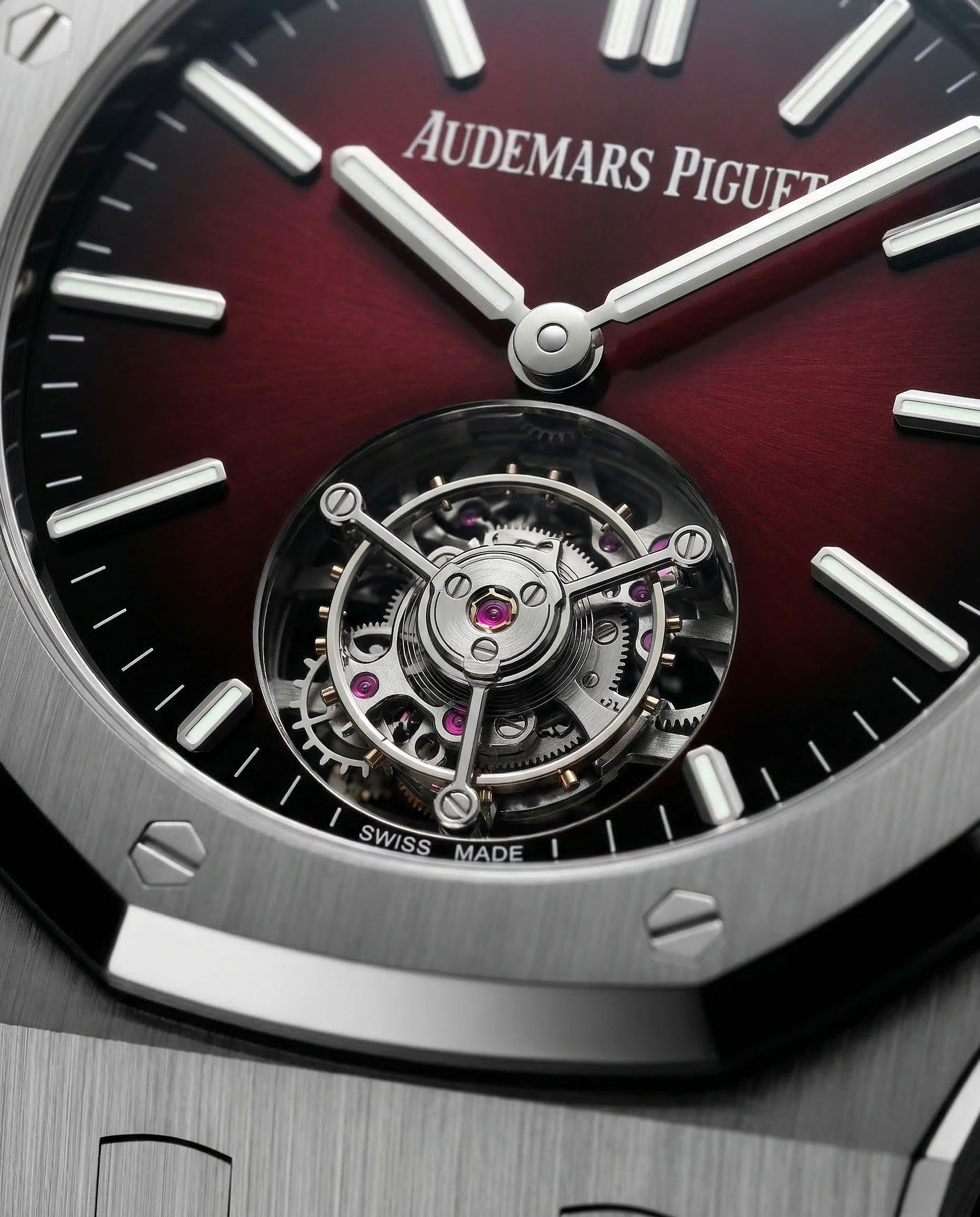 Audemars Piguet Royal Oak Flying Tourbillon Burgundy