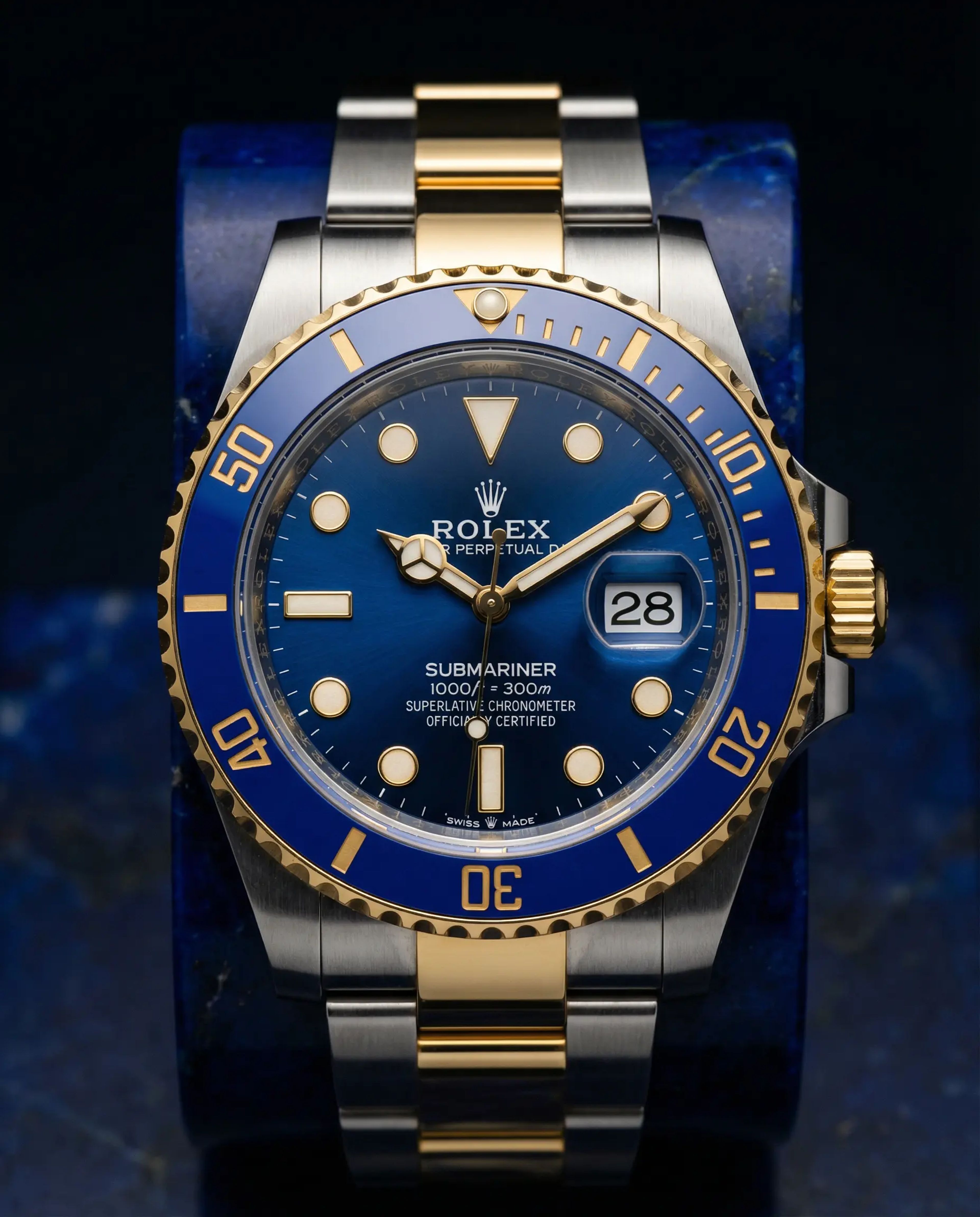 Rolex Submariner Date Two-Tone Blue