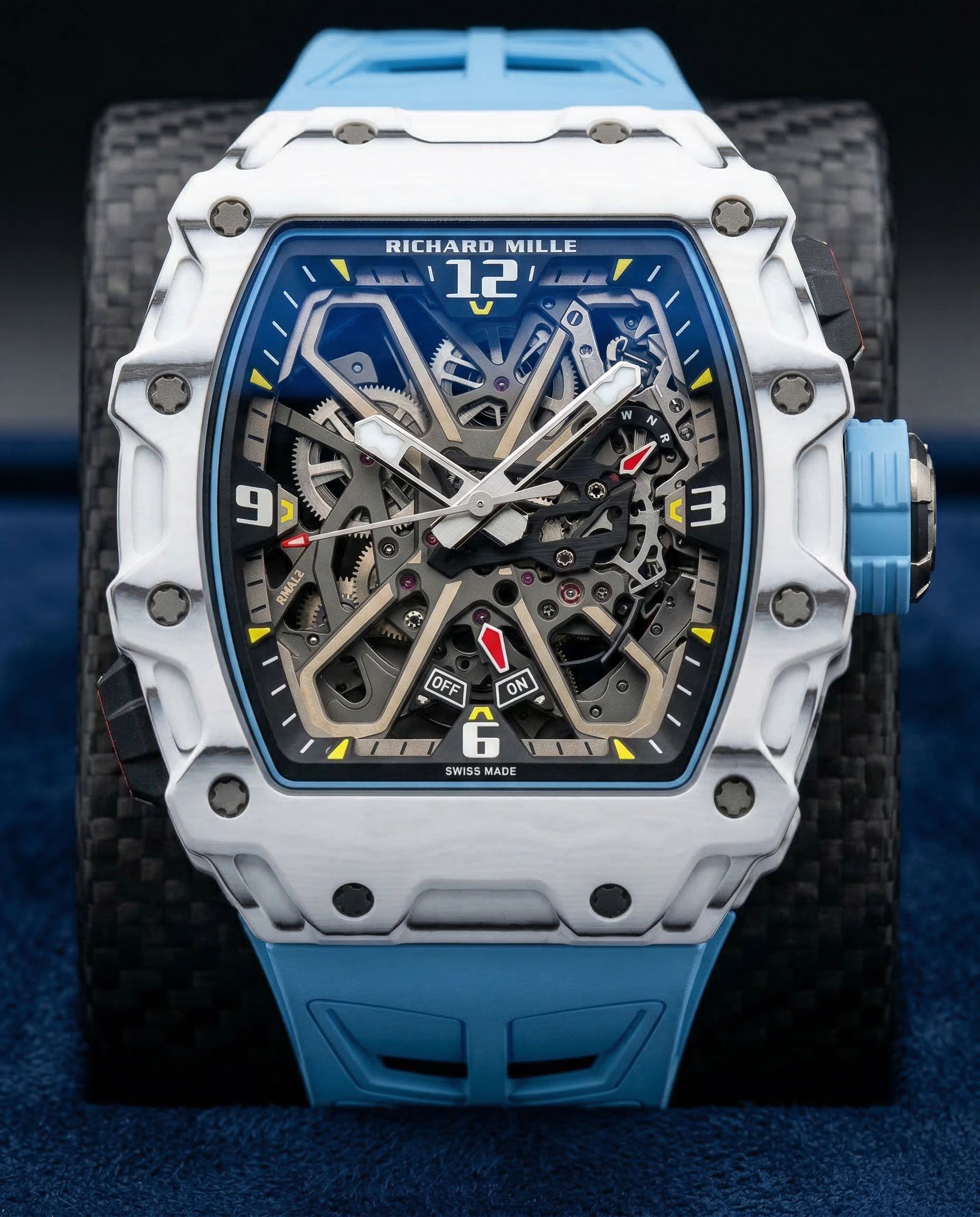 Richard Mille RM 35-03 Rafael Nadal White Carbon TPT
