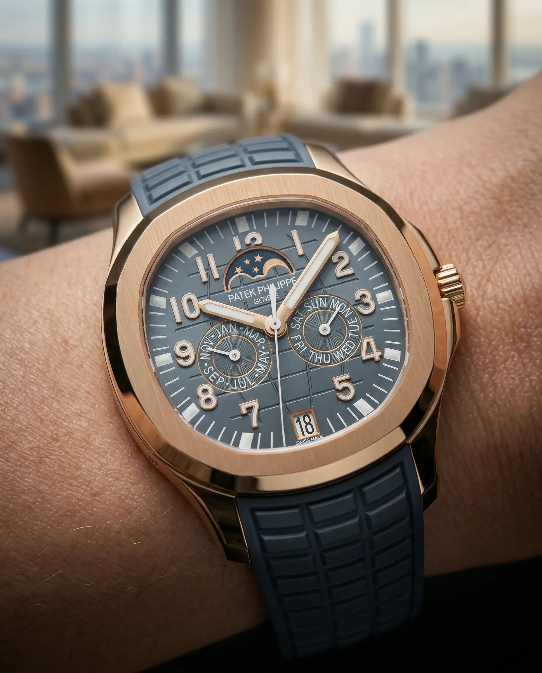 Patek Philippe Aquanaut Luce Annual Calendar