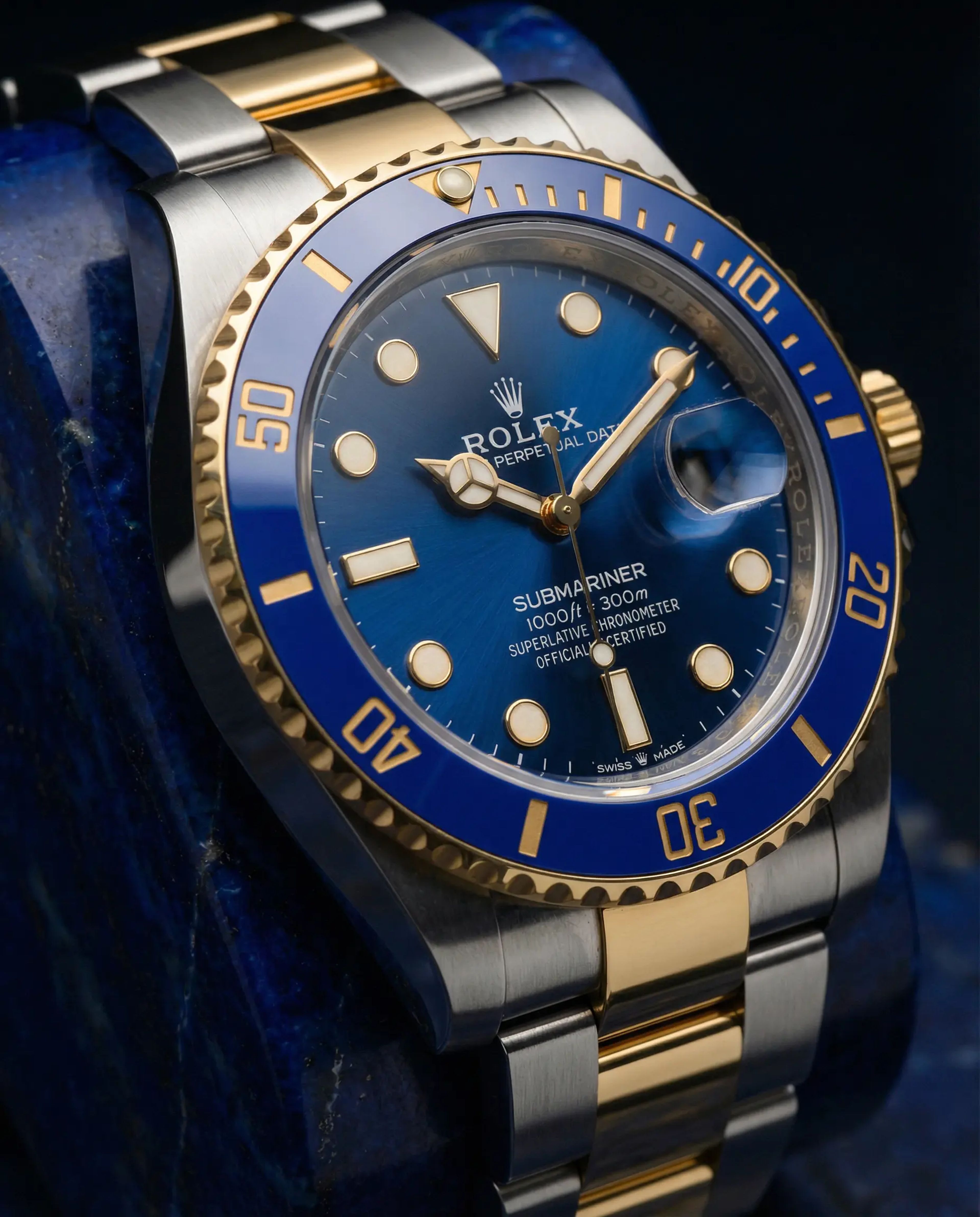 Rolex Submariner Date Two-Tone Blue