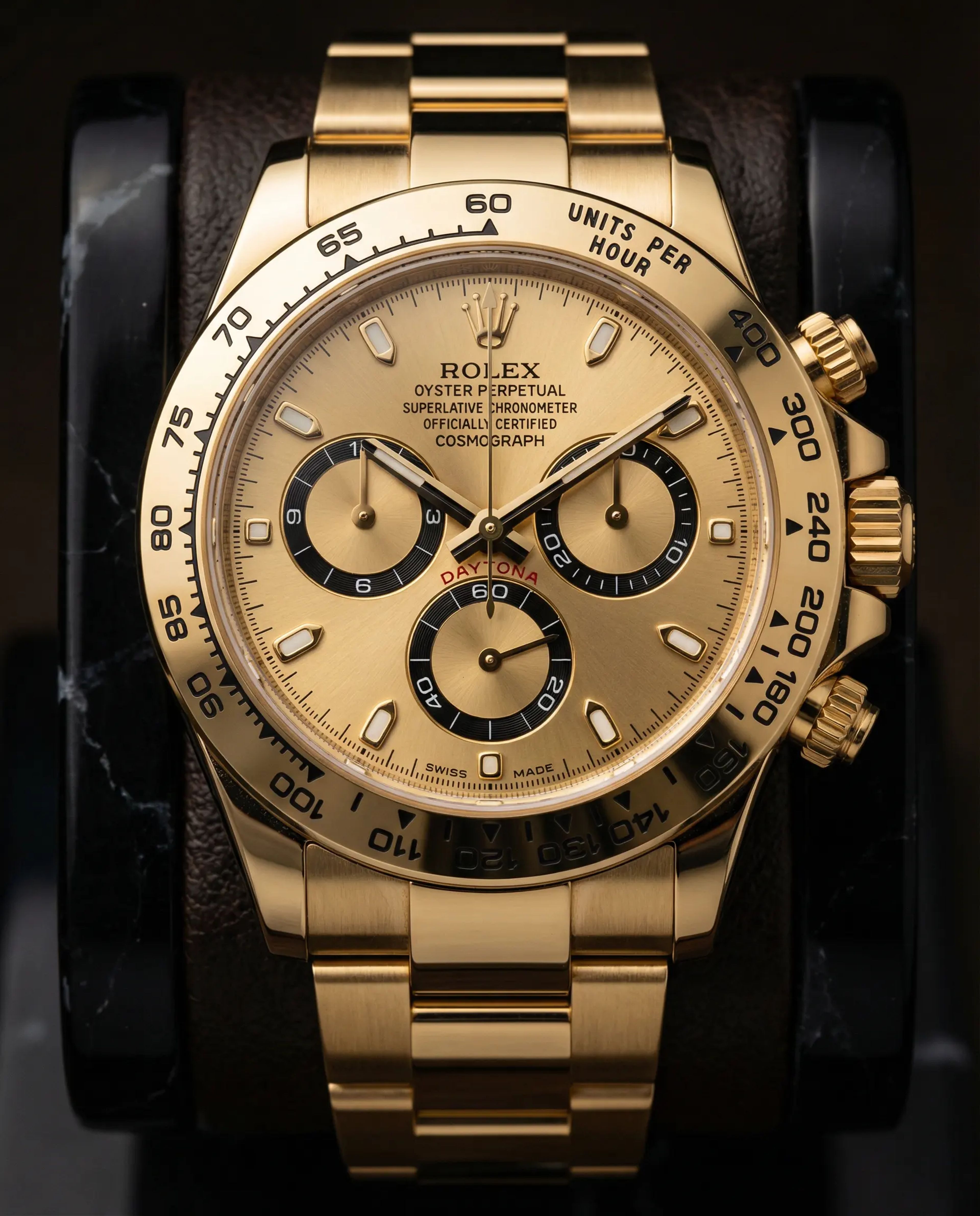 Rolex Daytona Cosmograph Yellow Gold Oysterflex