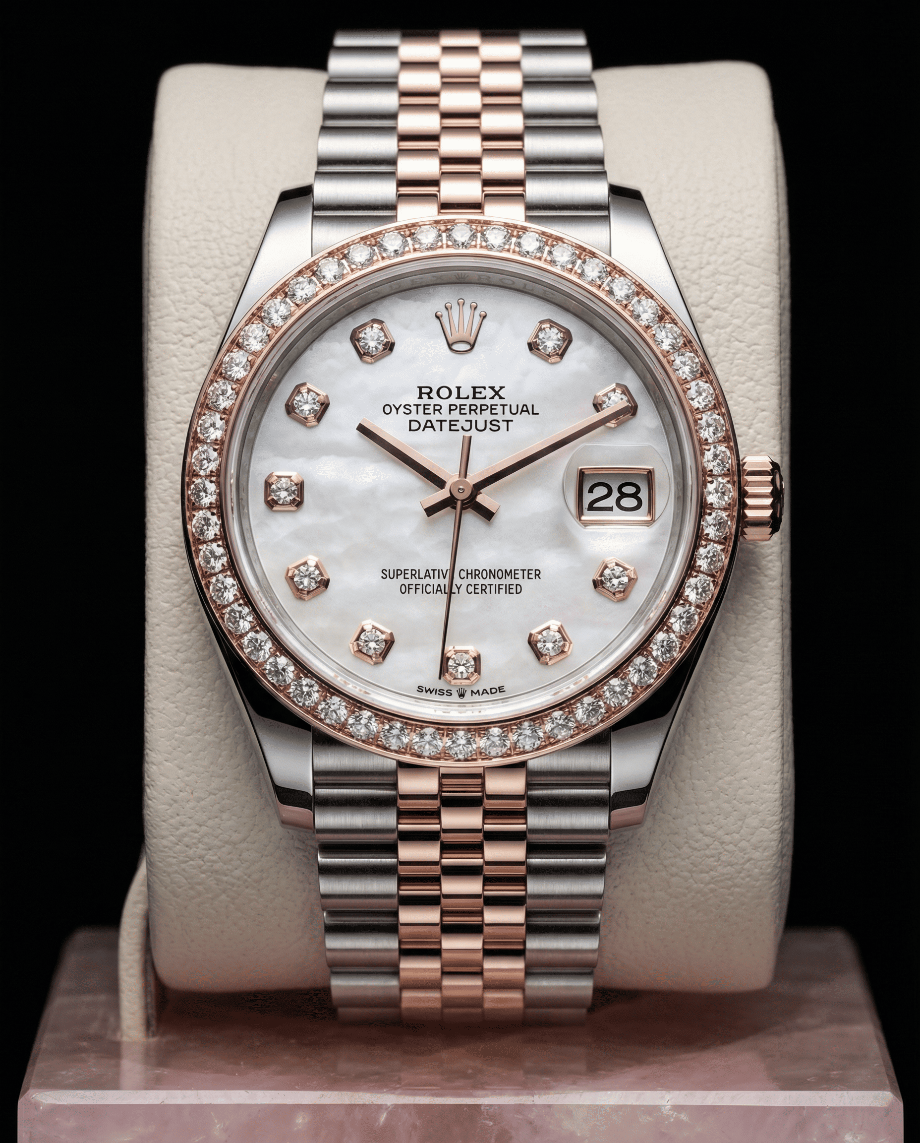 Rolex Datejust 31 Everose Diamond