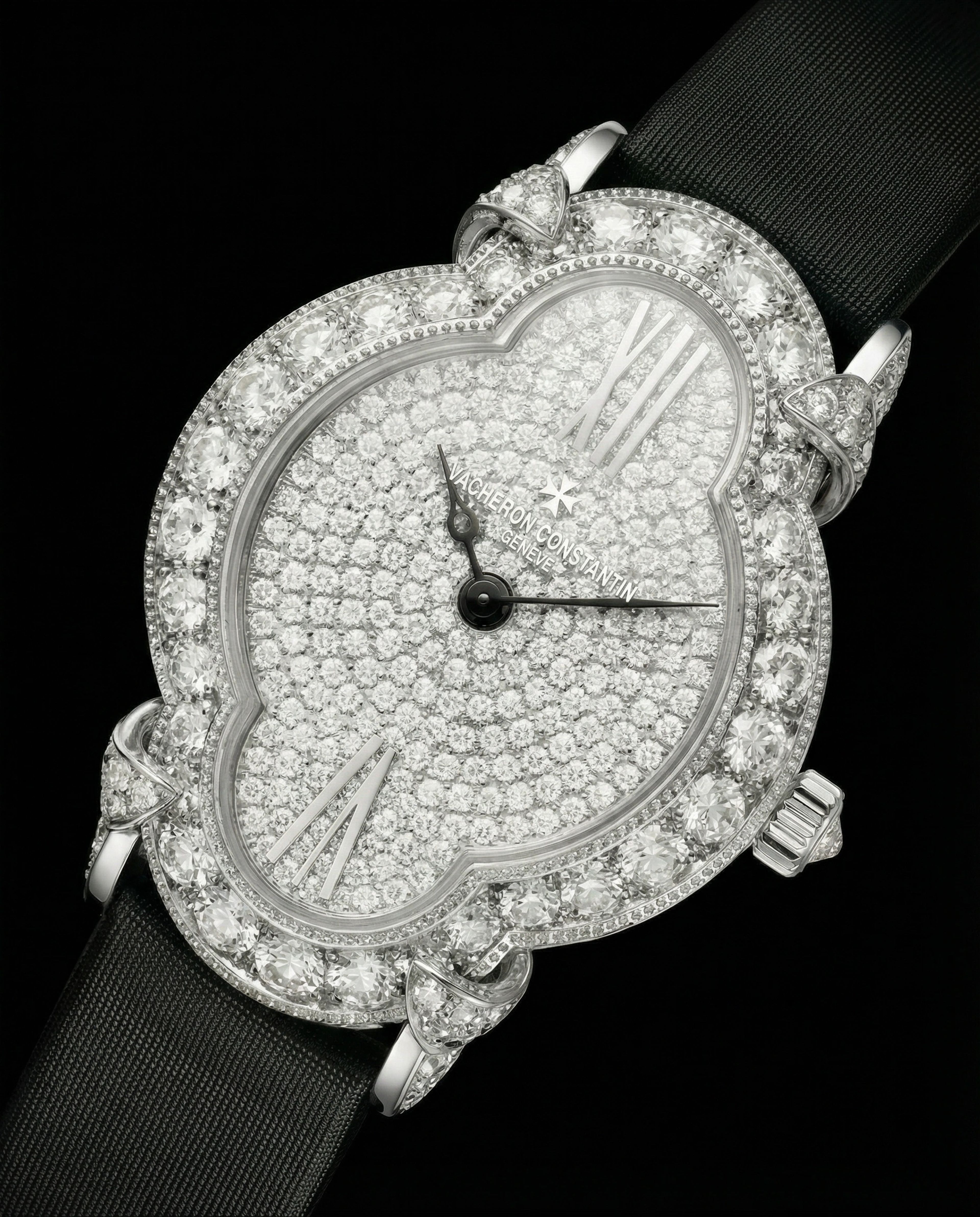 Vacheron Constantin Heure Romantique 36.2 x 26.5 mm White Gold