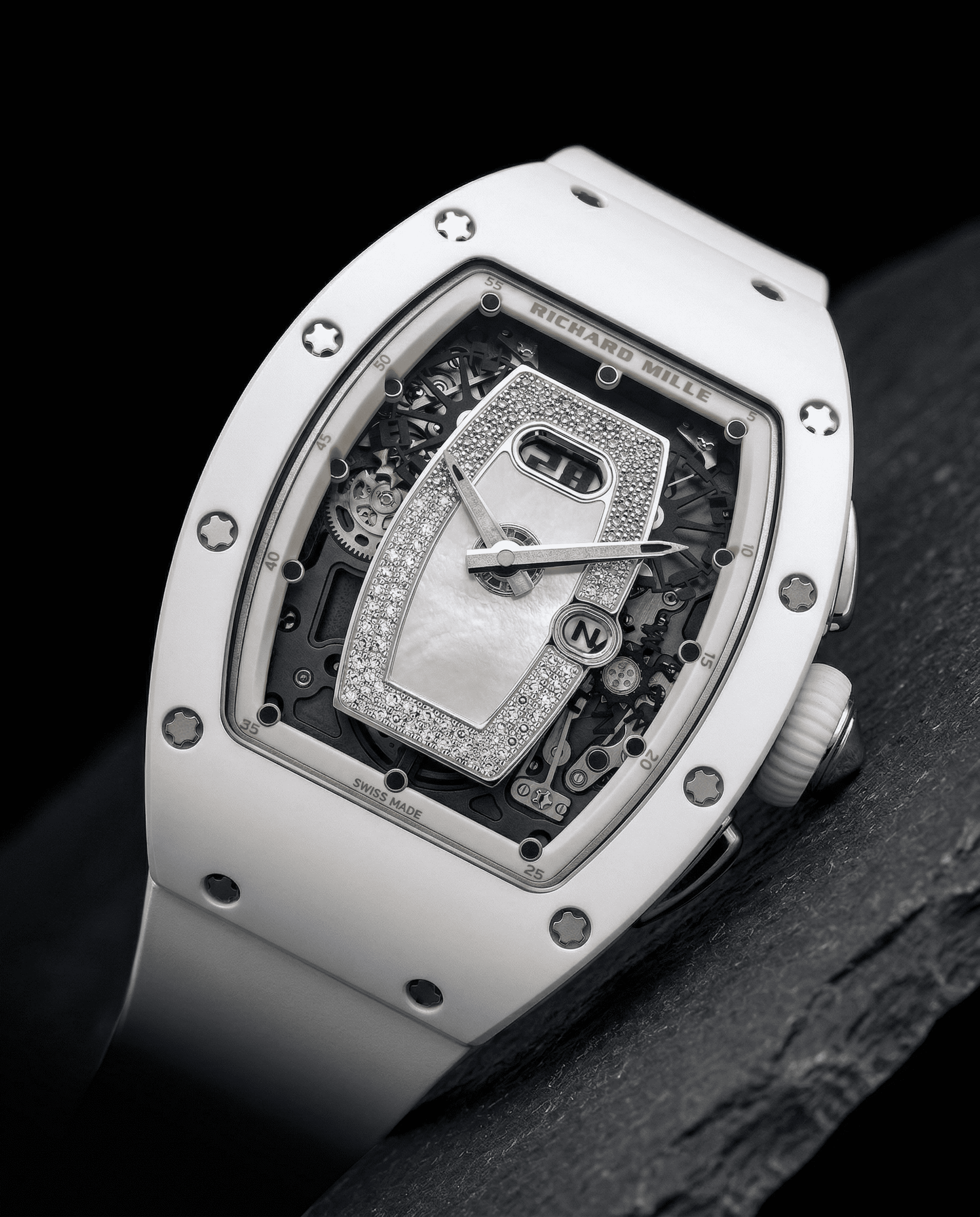 Richard Mille RM 037 Automatic White Ceramic