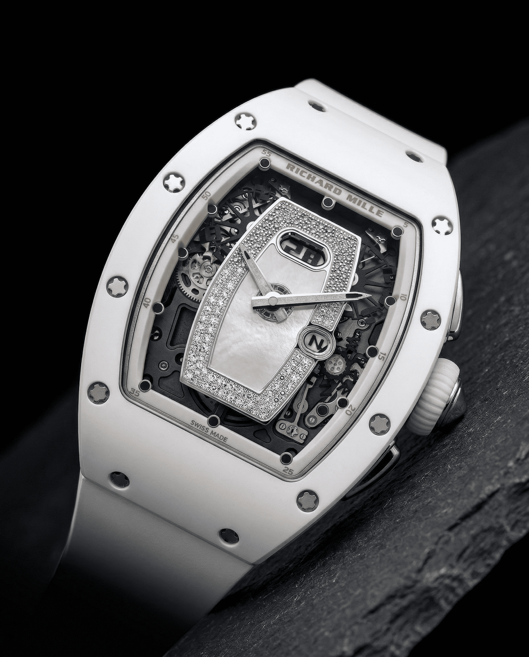 Richard Mille RM 037 Automatic White Ceramic