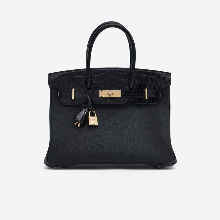Hermès Birkin 30 Touch Niloticus Togo Black