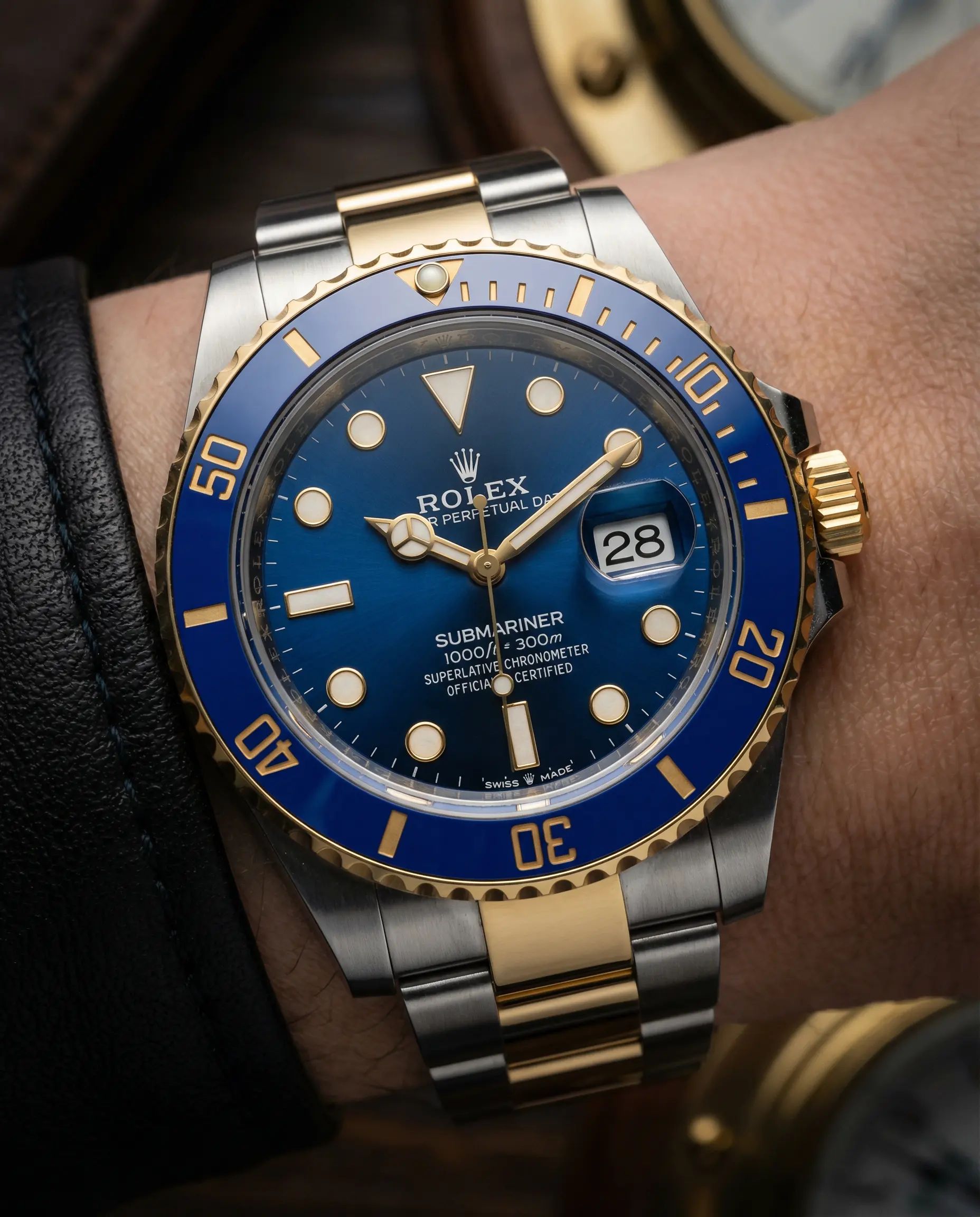 Rolex Submariner Date Two-Tone Blue