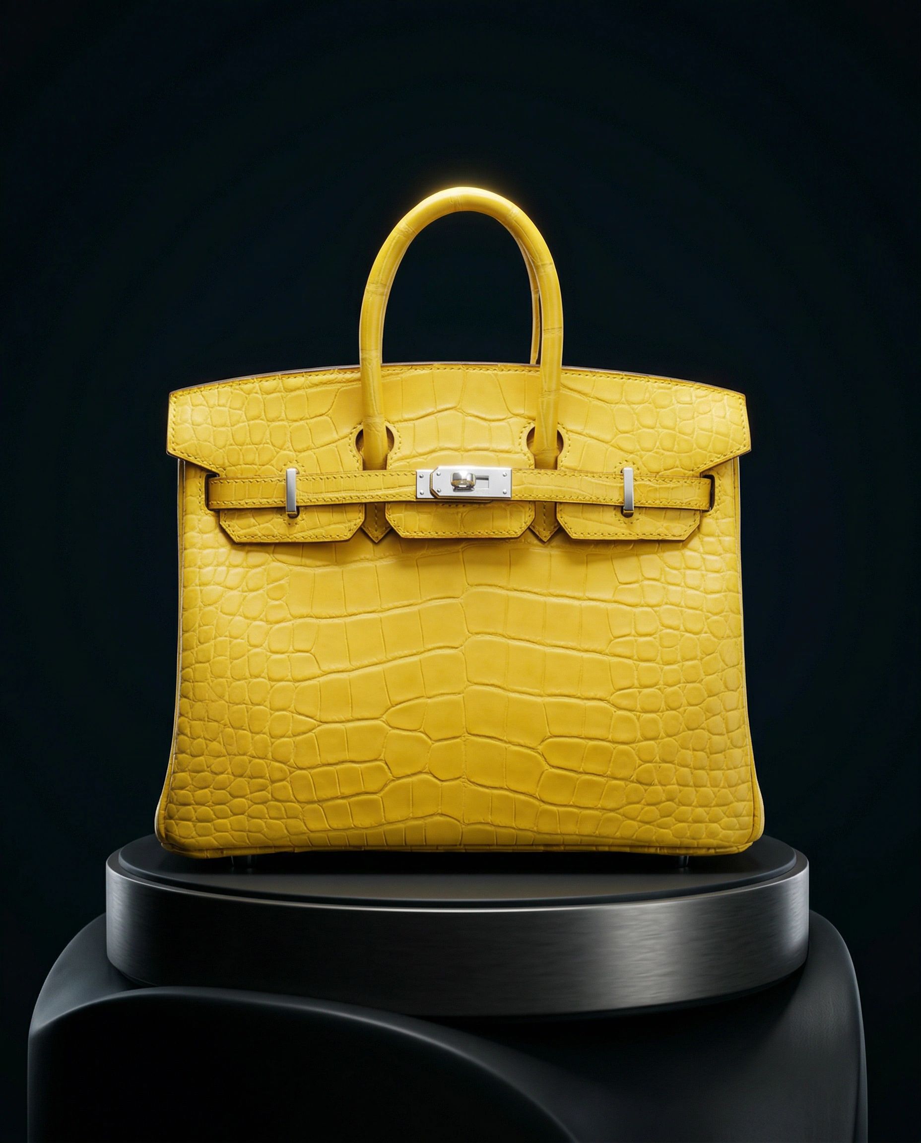 Hermès Birkin Mimosa Matte Alligator Palladium Hardware