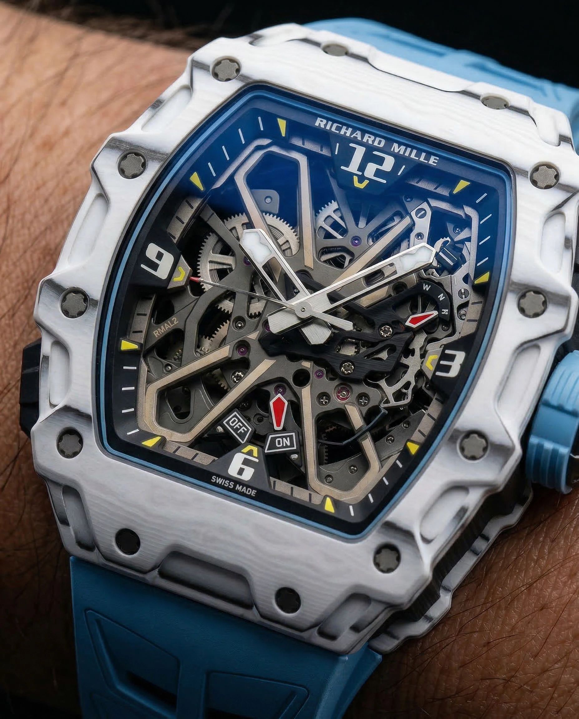 Richard Mille RM 35-03 Rafael Nadal White Carbon TPT