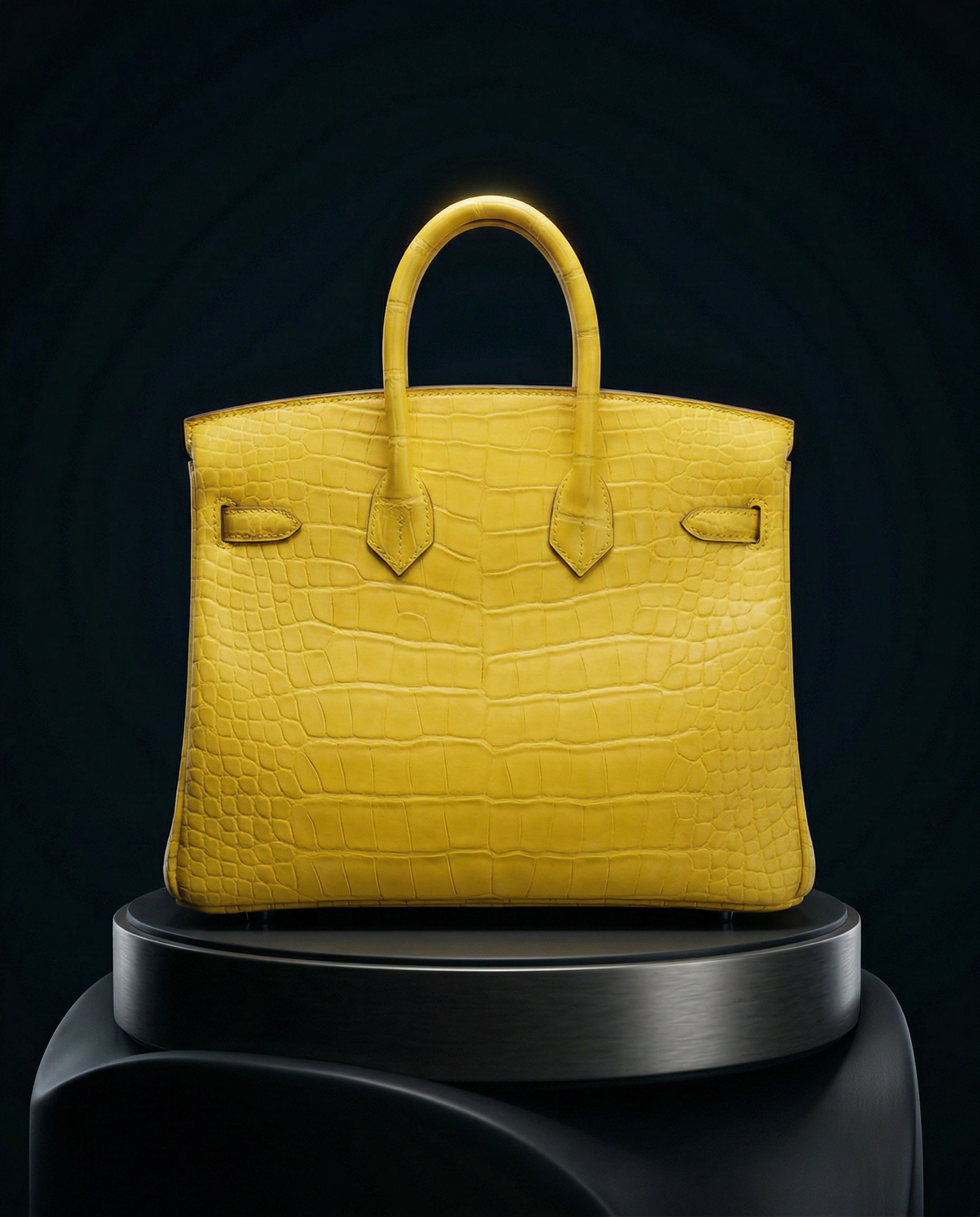 Hermès Birkin Mimosa Matte Alligator Palladium Hardware