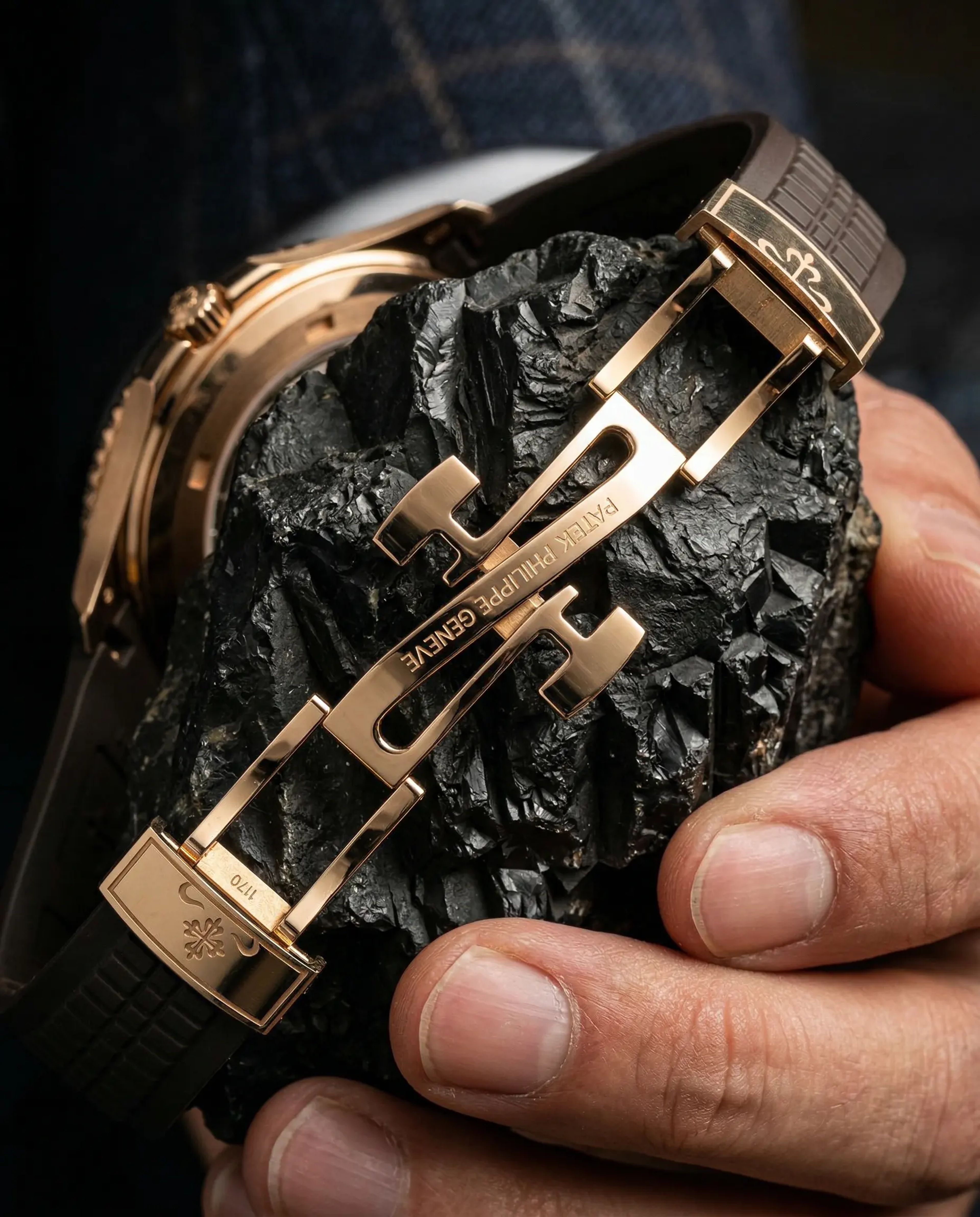 Patek Philippe Aquanaut Rose Gold Brown Dial