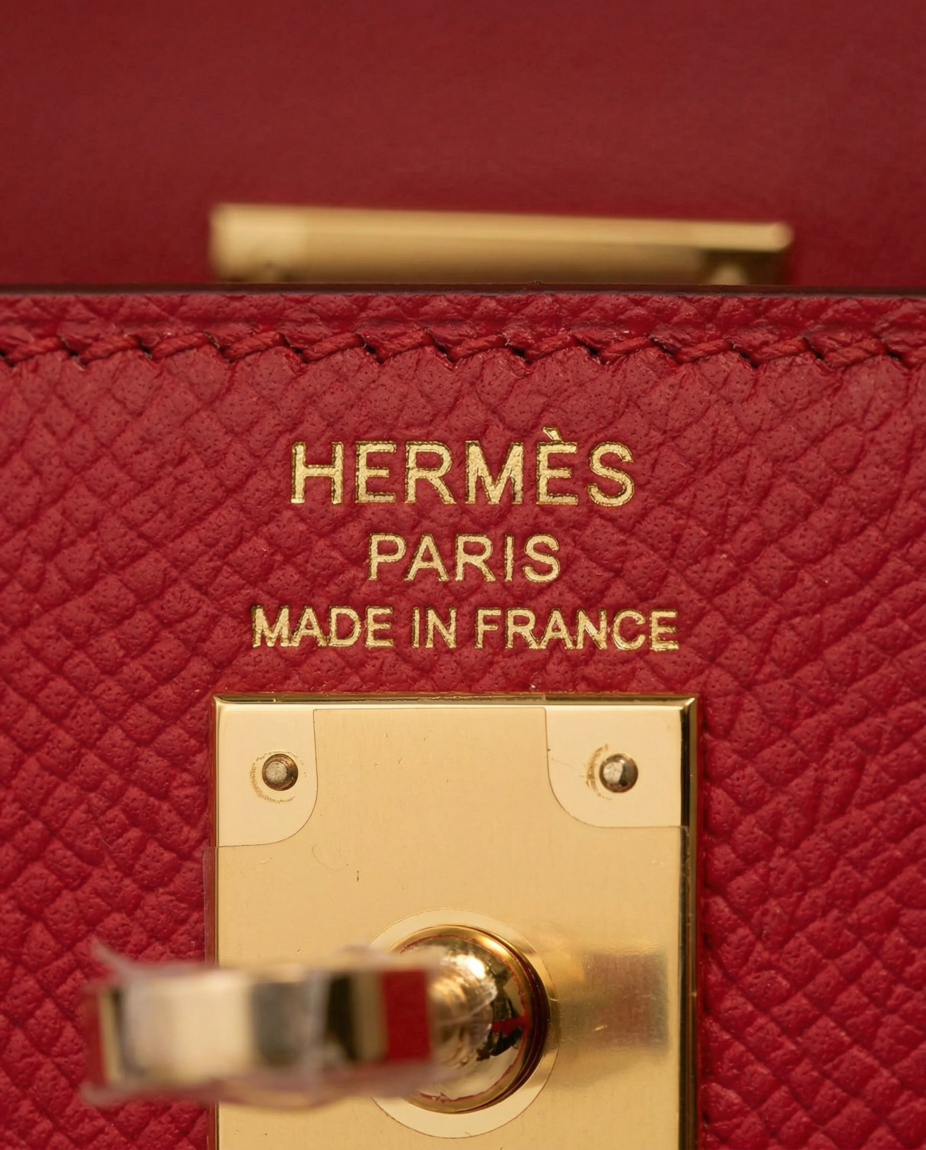 Hermès Kelly 25 Epsom Rouge Radieux