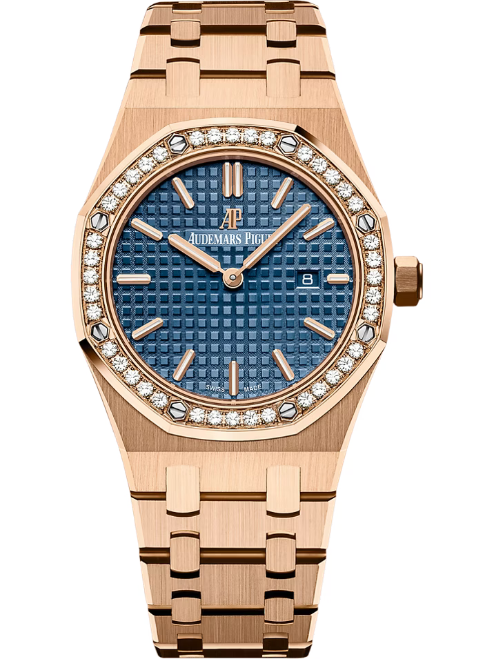 Audemars Piguet Royal Oak Quartz Diamond Rose Gold