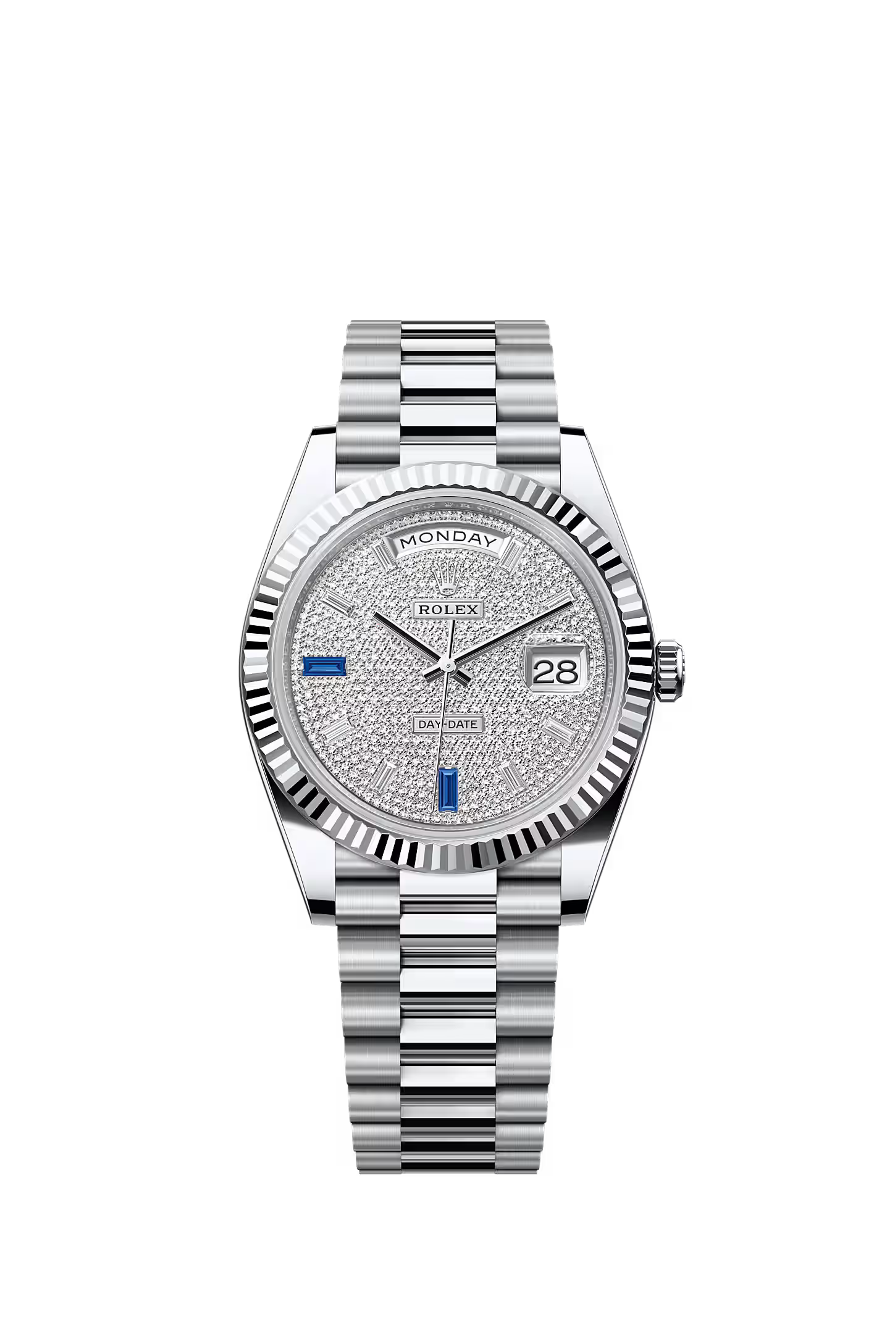 Rolex Day-Date 40 Platinum Diamond