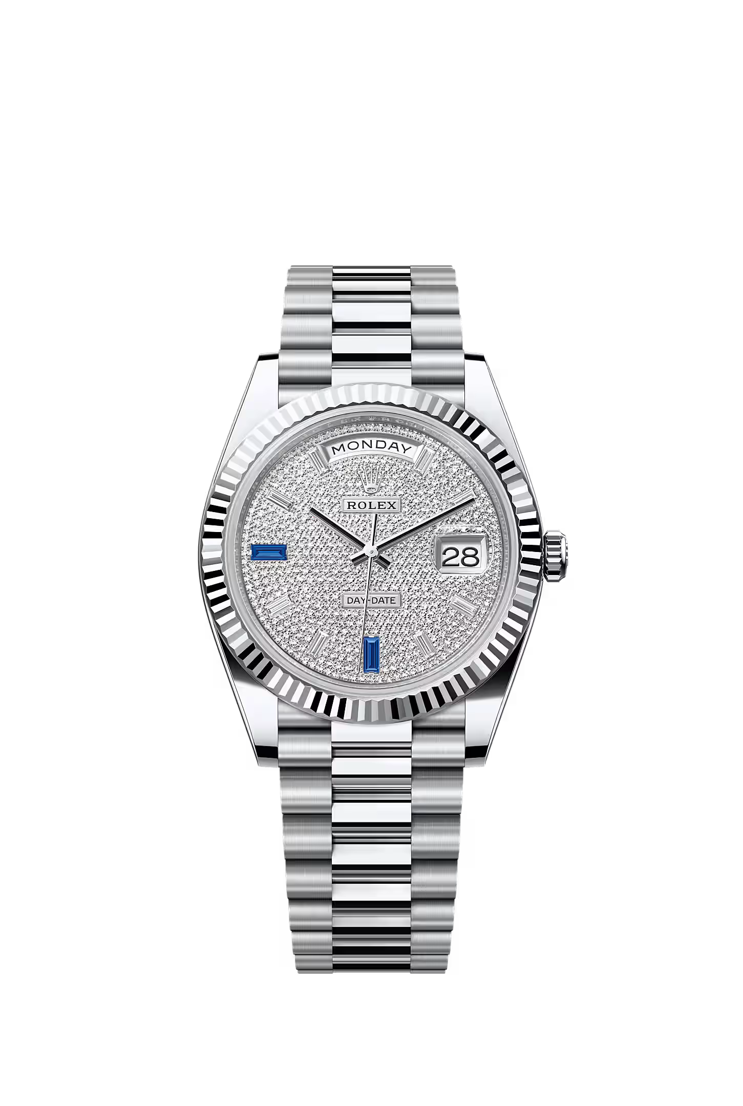 Rolex Day-Date 40 Platinum Diamond