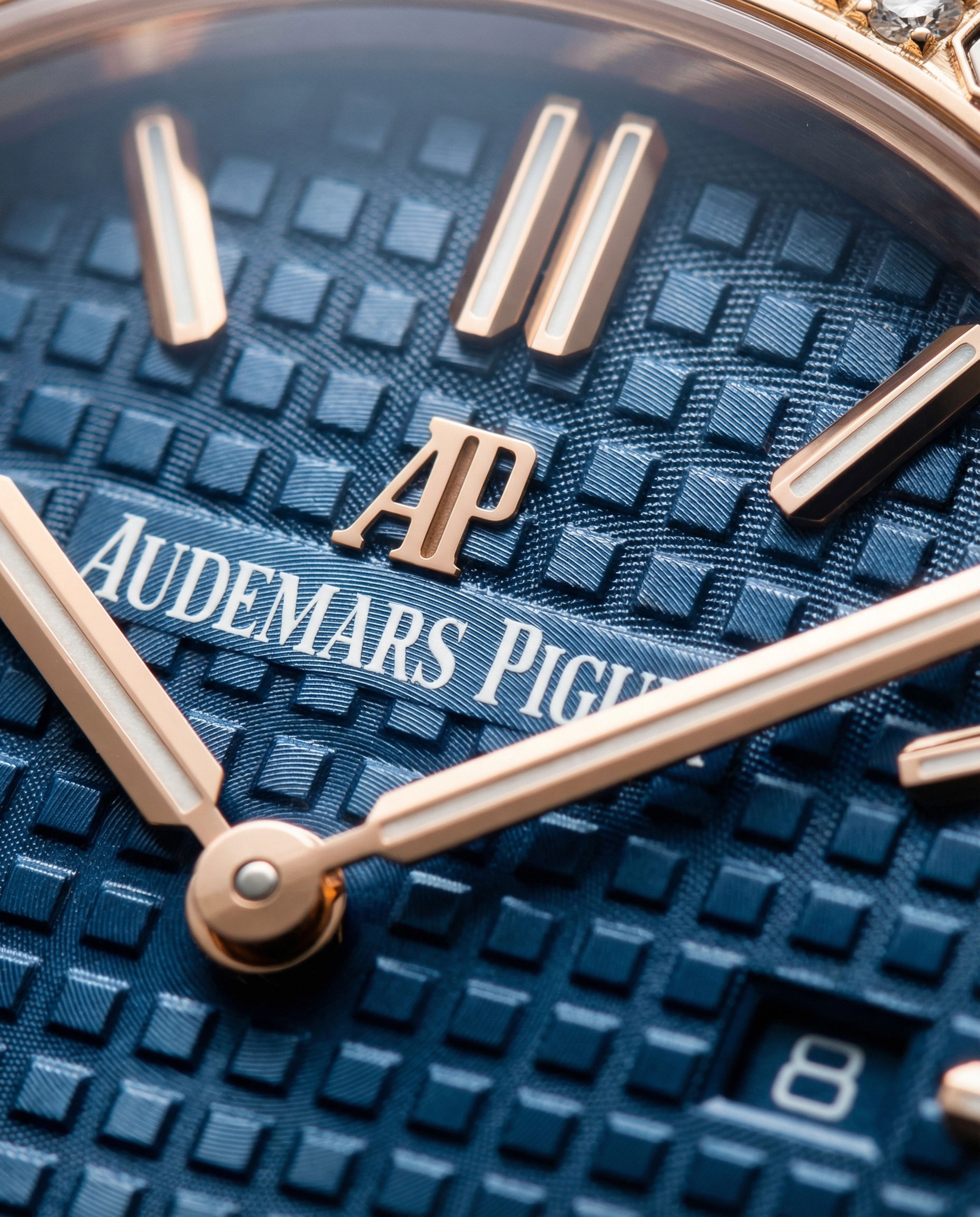 Audemars Piguet Royal Oak Quartz Diamond Rose Gold