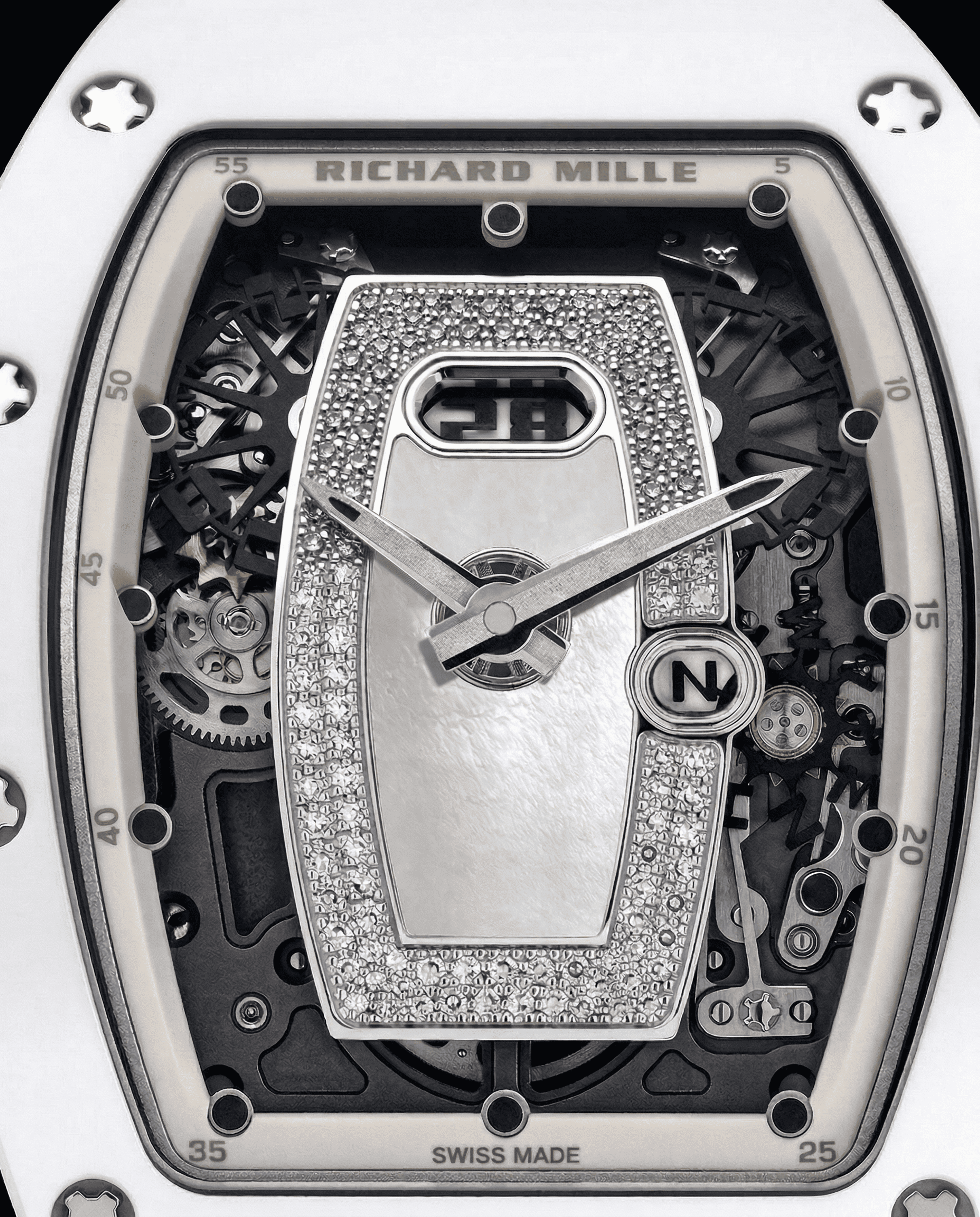 Richard Mille RM 037 Automatic White Ceramic
