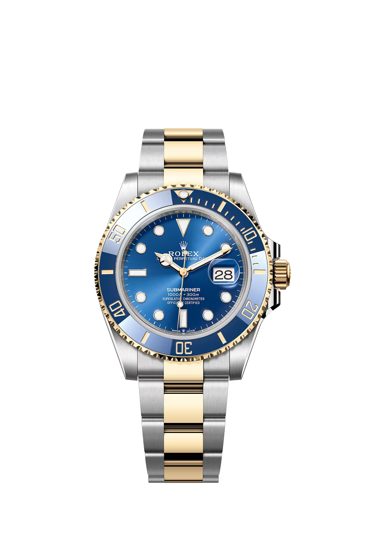 Rolex Submariner Date Two-Tone Blue