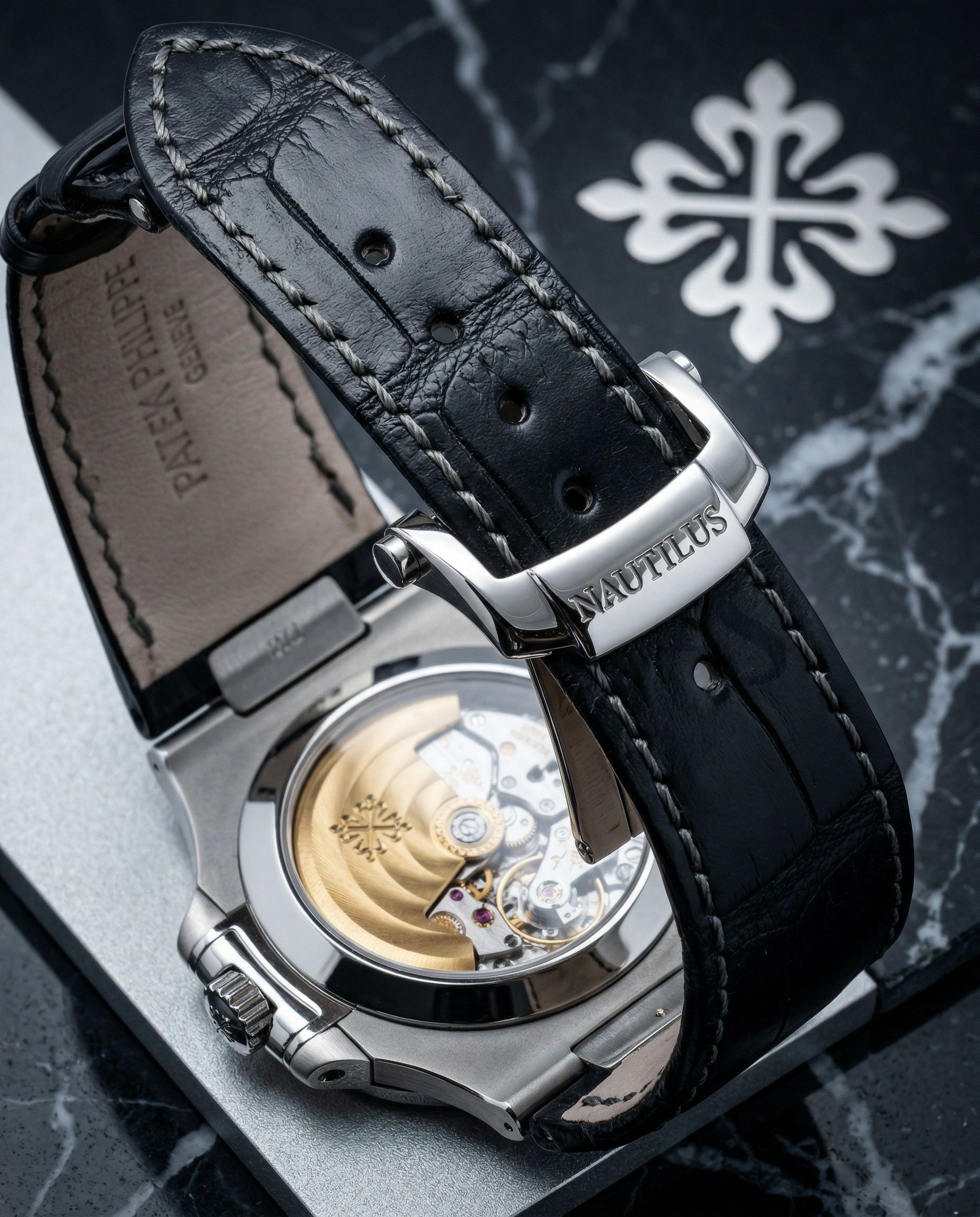 Patek Philippe Nautilus Annual Calendar Moonphase Steel Strap