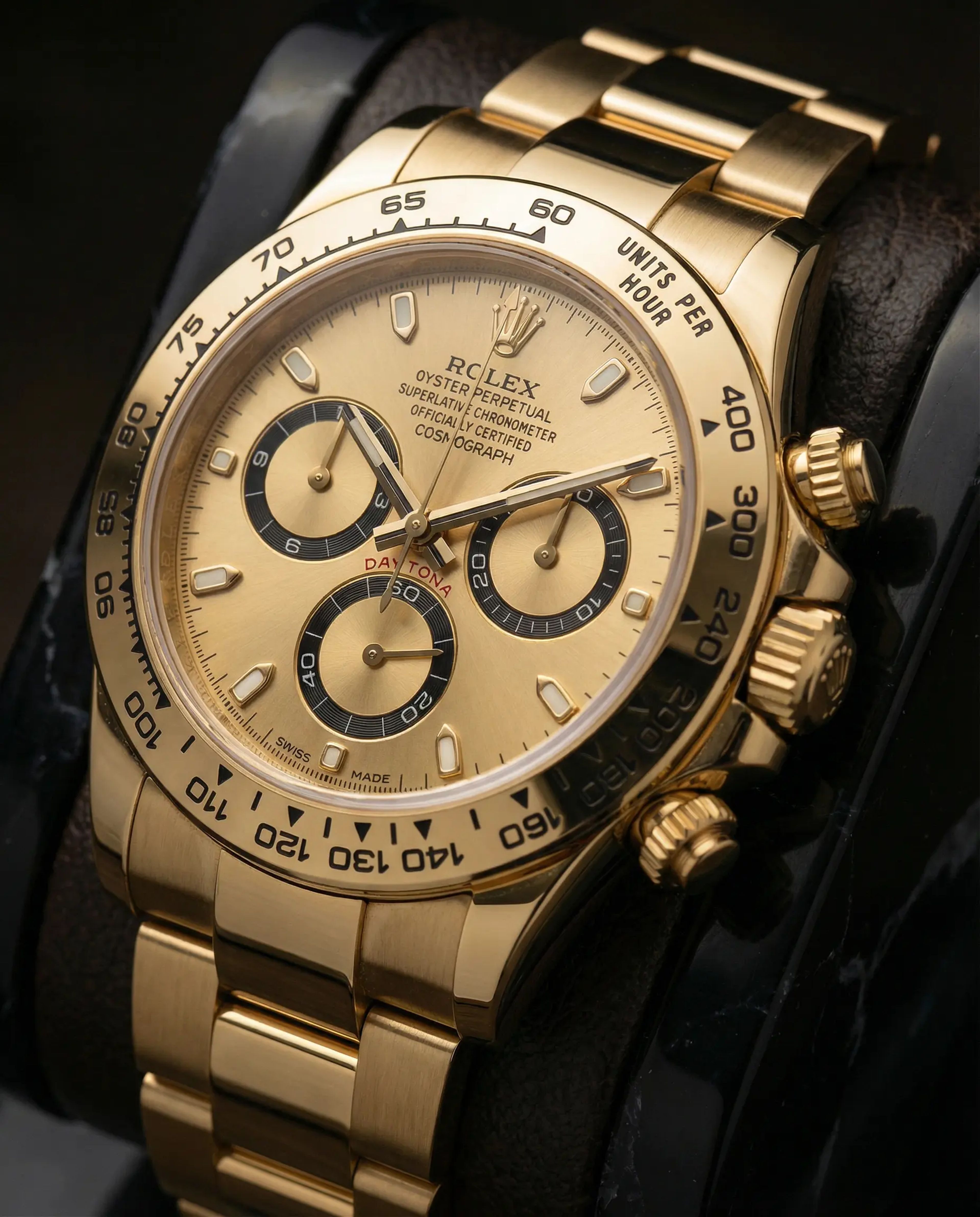 Rolex Daytona Cosmograph Yellow Gold Oysterflex