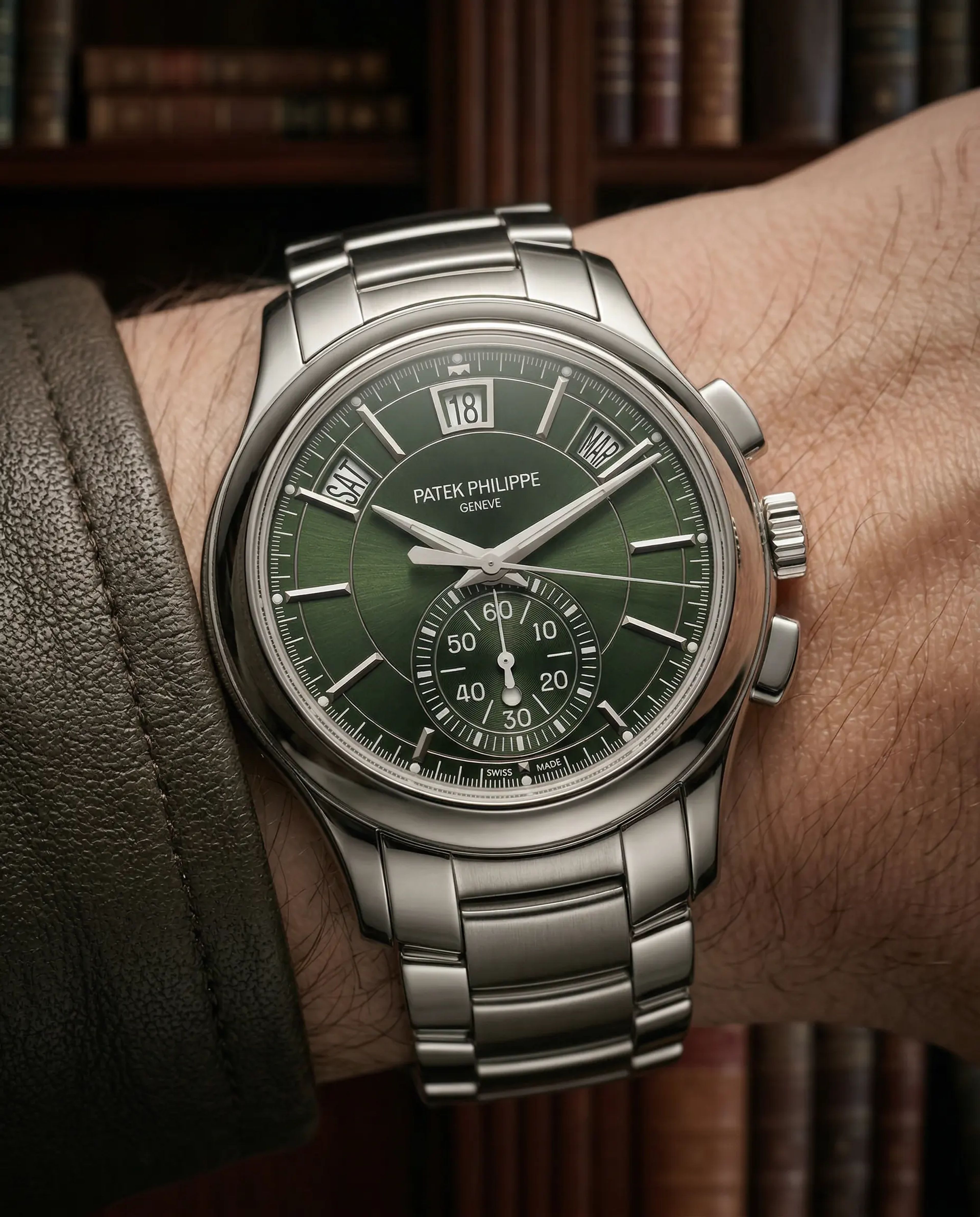 Patek Philippe Complications Annual Calendar Chronograph Steel