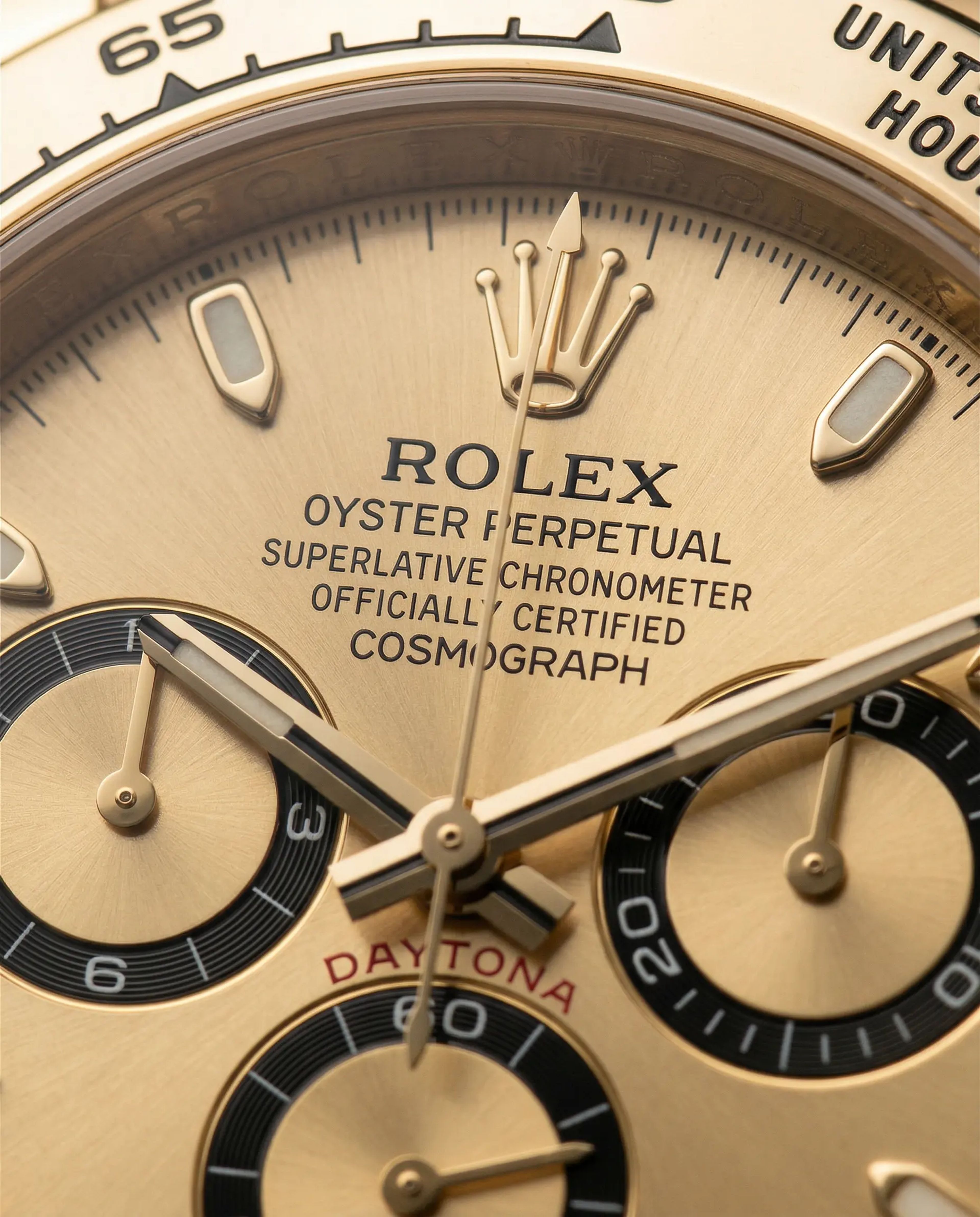 Rolex Daytona Cosmograph Yellow Gold Oysterflex