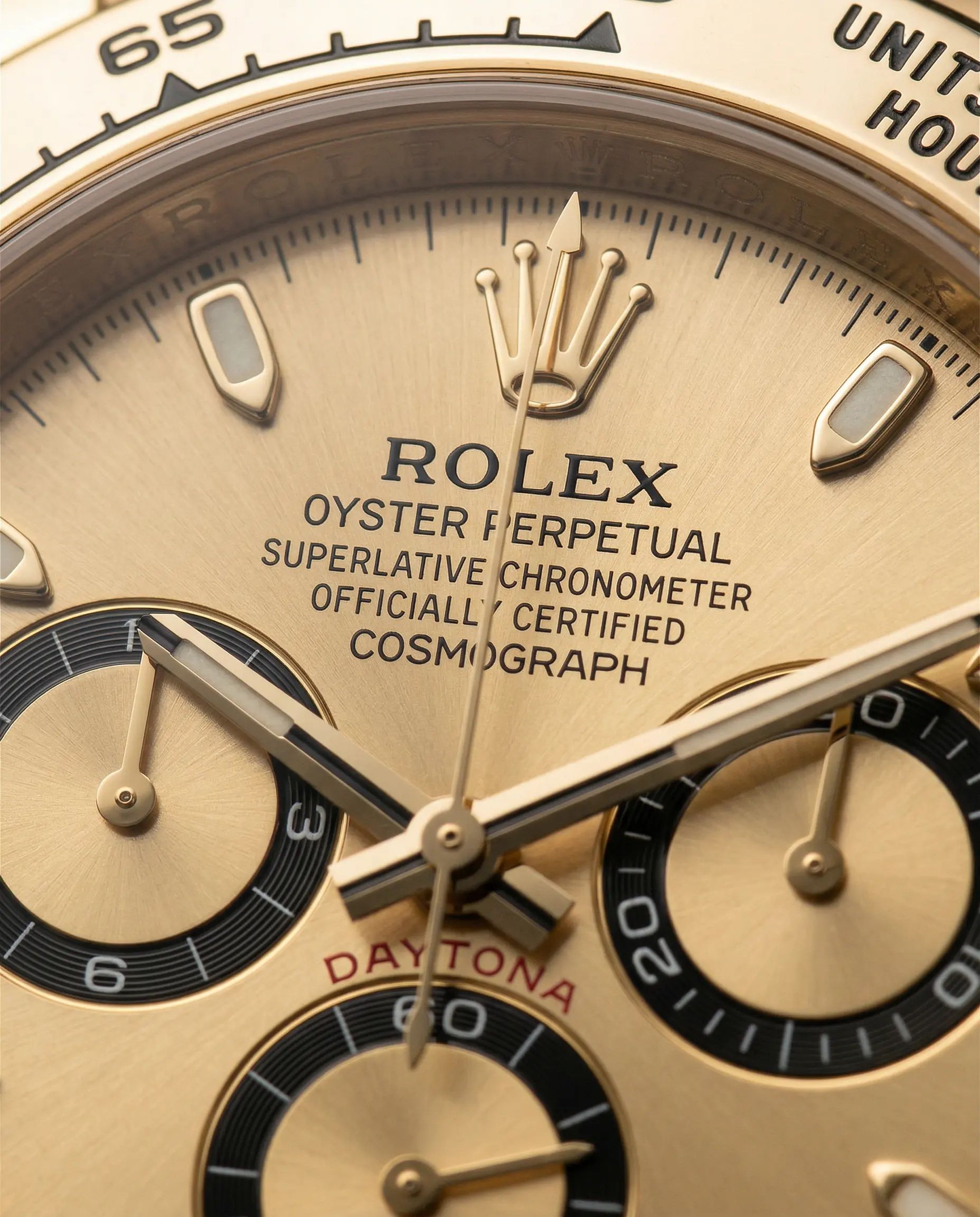 Rolex Daytona Cosmograph Yellow Gold Oysterflex