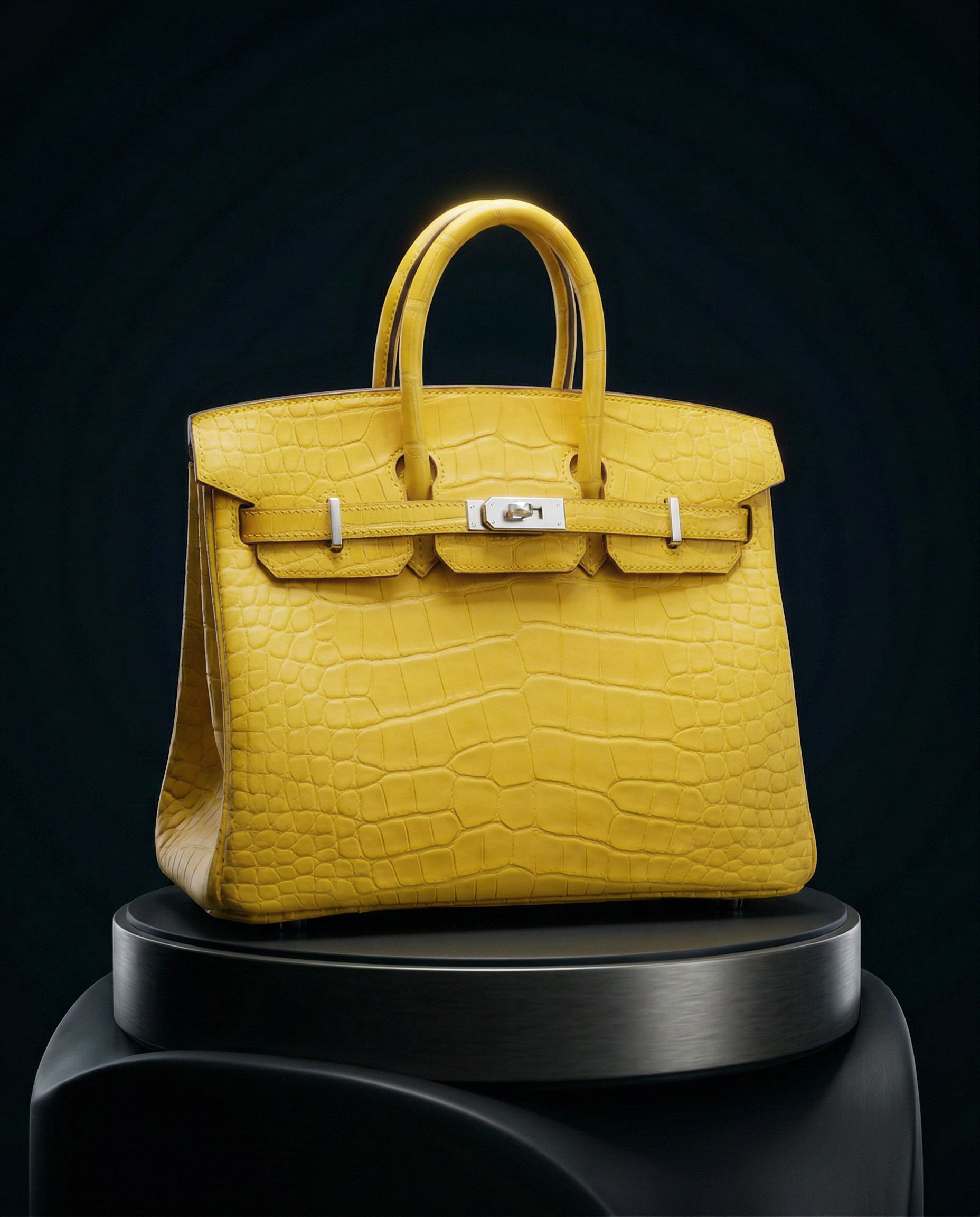 Hermès Birkin Mimosa Matte Alligator Palladium Hardware