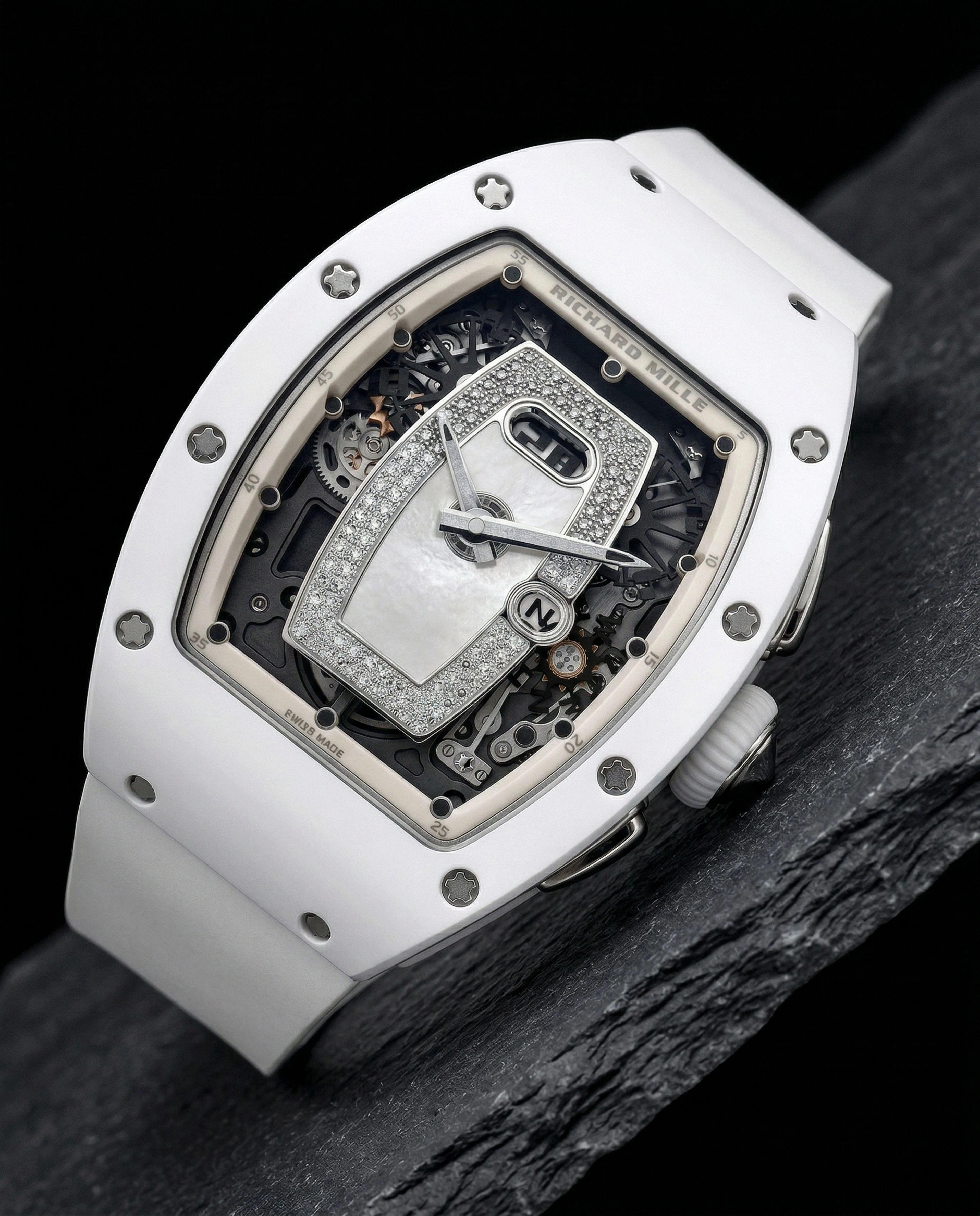 Richard Mille RM 037 Automatic White Ceramic