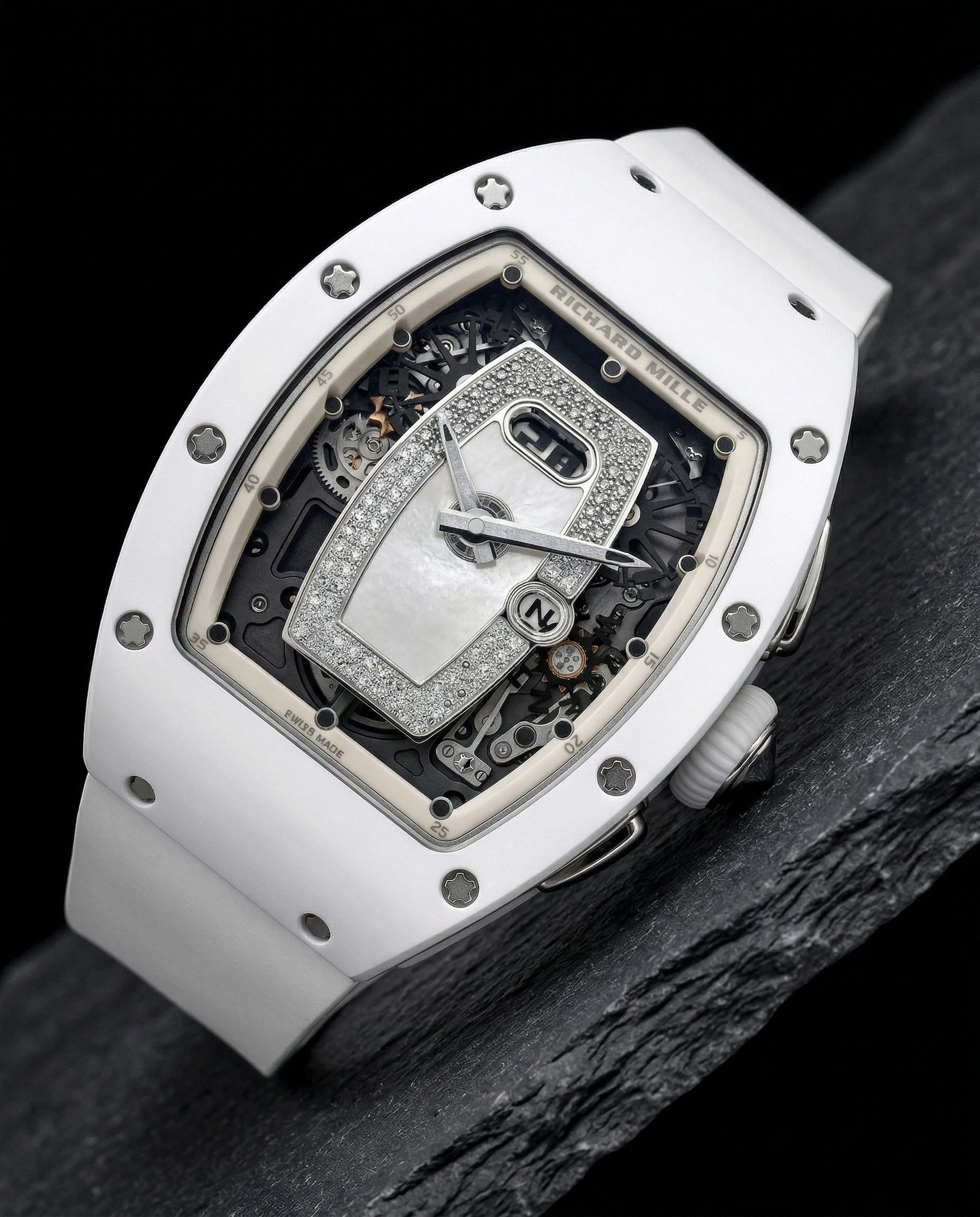 Richard Mille RM 037 Automatic White Ceramic