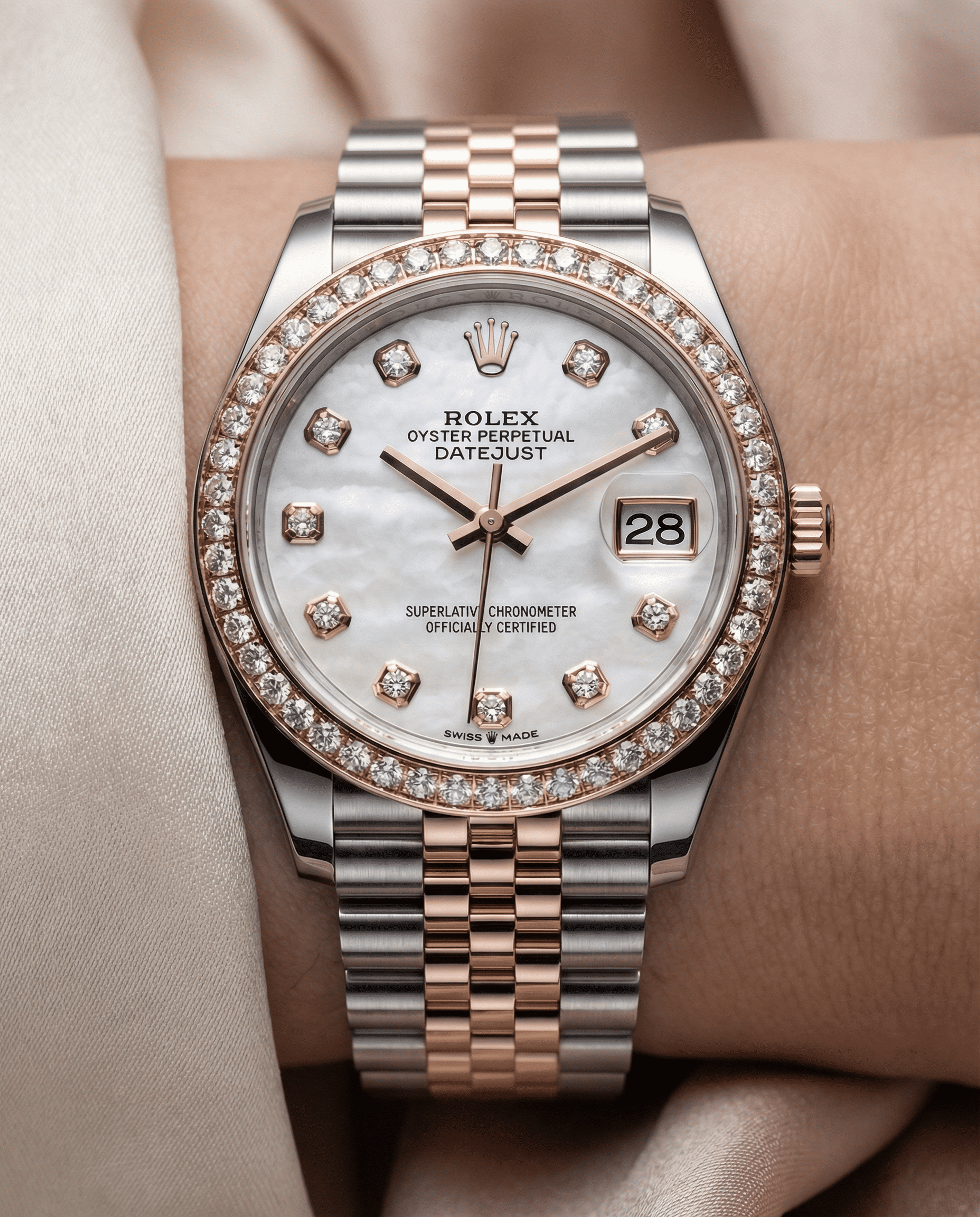 Rolex Datejust 31 Everose Diamond
