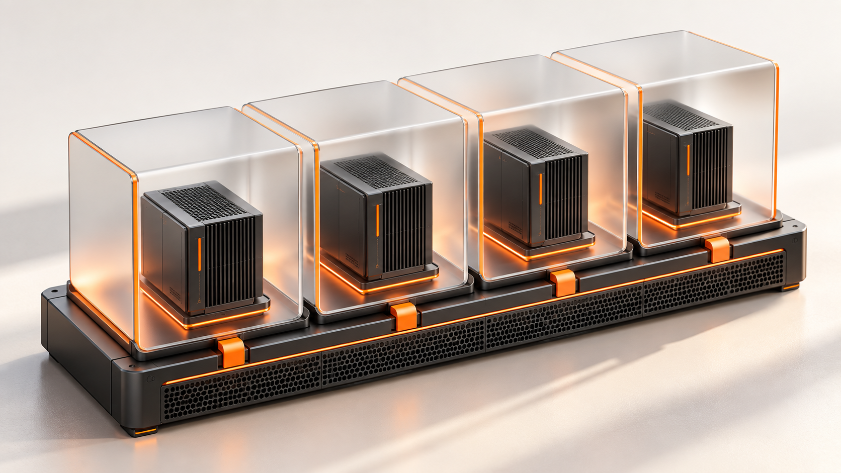 Entornos virtuales separados en una plataforma de servidor compartida