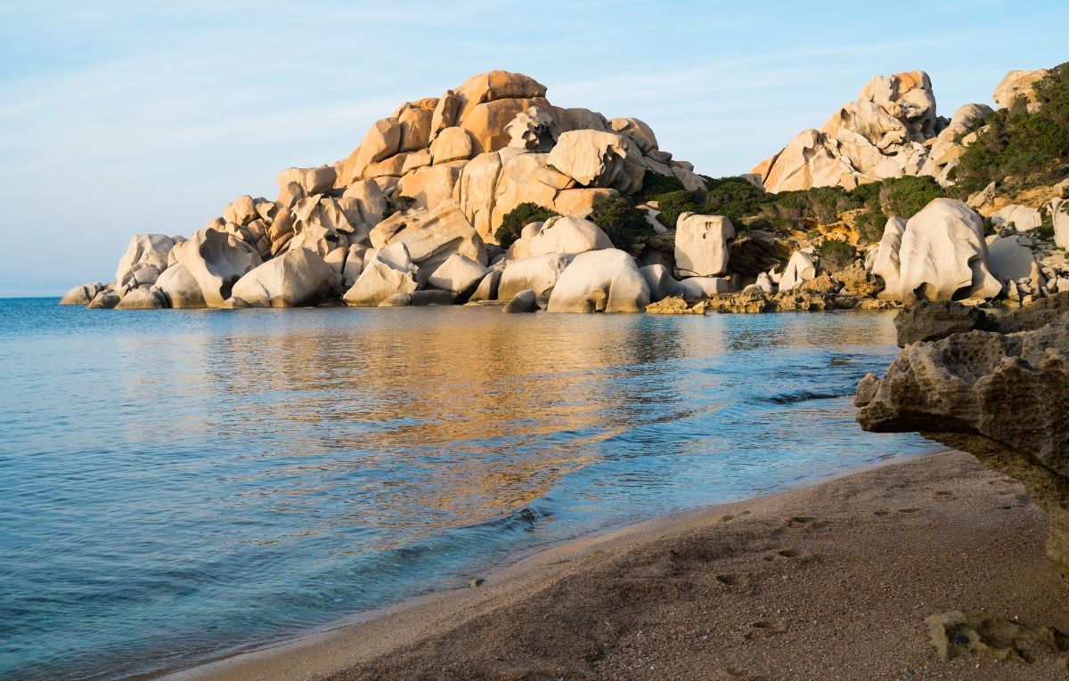 Capo Testa rock formations