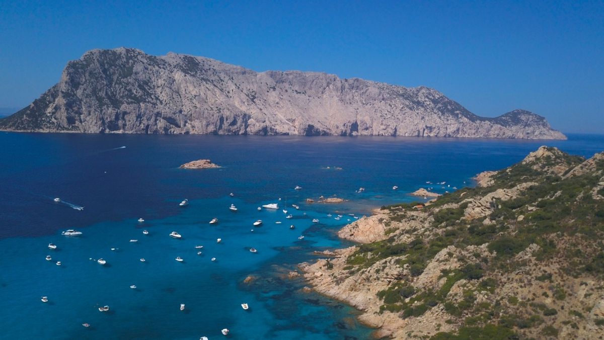 Molara Island in Sardinia