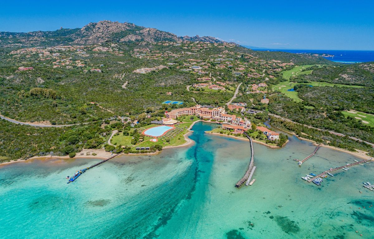 Panorama di Cala di Volpe Porto Cervo