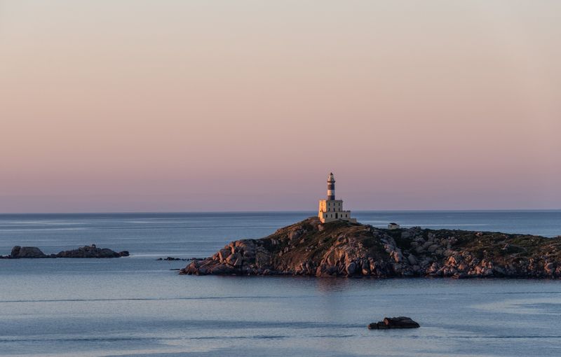 Morning Light over Isola dei Cavoli Lighthouse, Sardinia