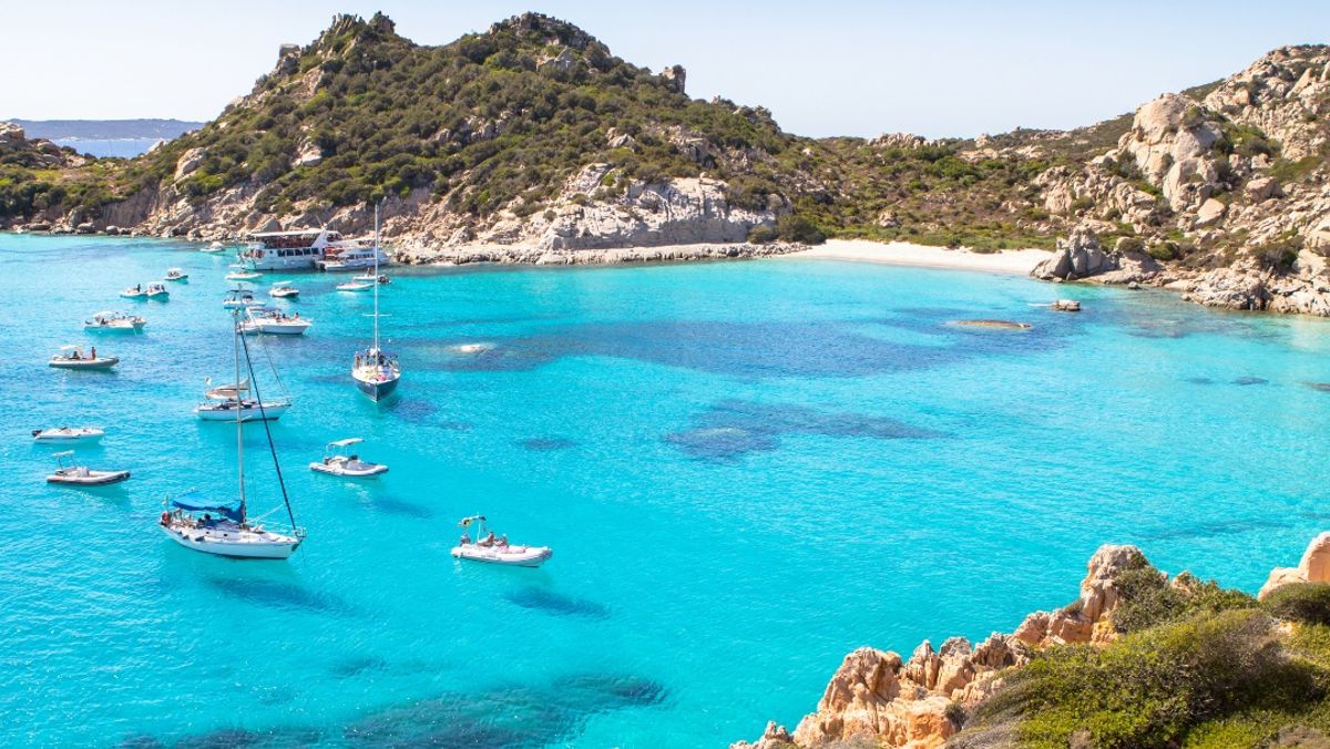 Spiaggia di Cala Corsara, Sardinia island, Italy