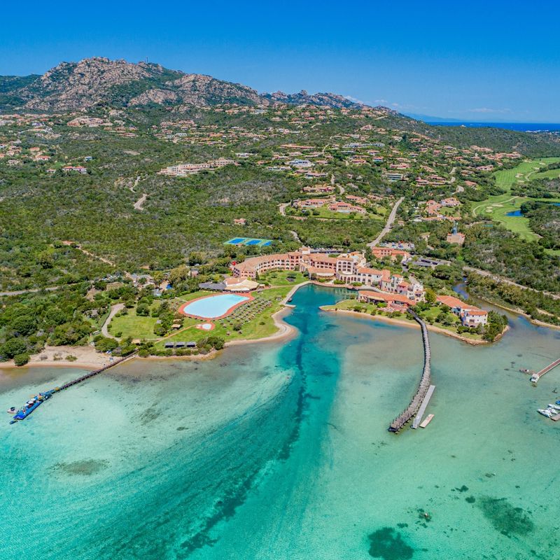 Panorama di Cala di Volpe Porto Cervo