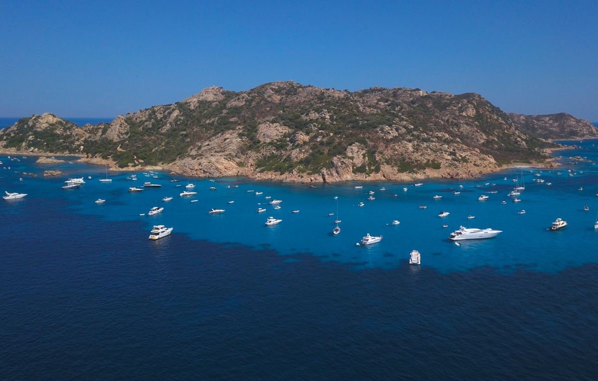 Molara Island in Sardinia