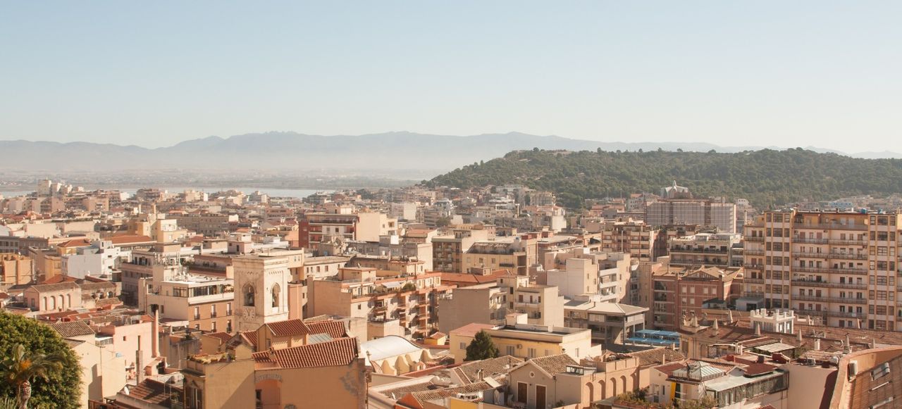 Landscape of Cagliari